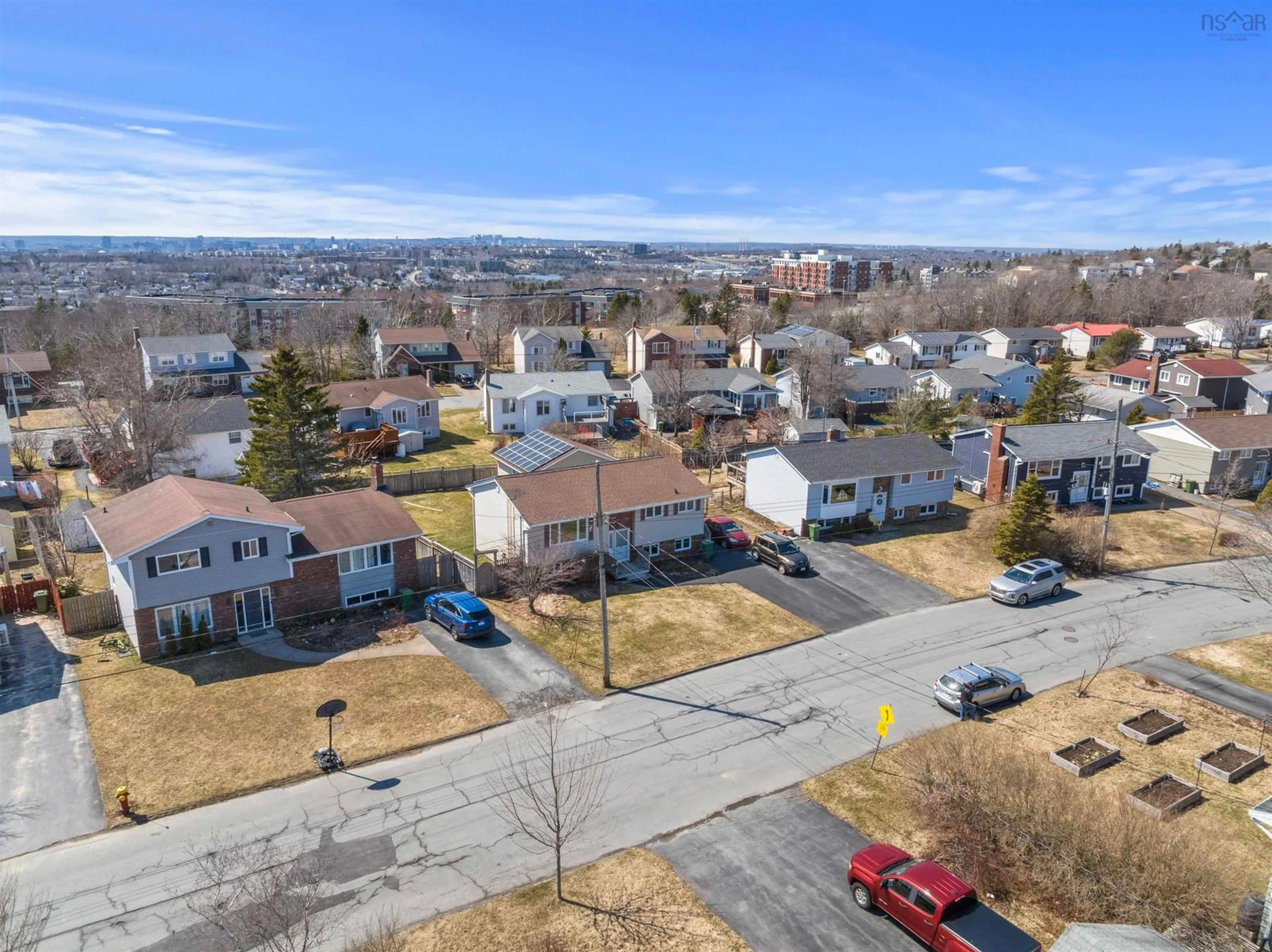 A pic from outside/outdoor area/front of a property/back of a property/a pic from drone, street for 80 Wexford Rd, Cole Harbour Nova Scotia B2V 1S1