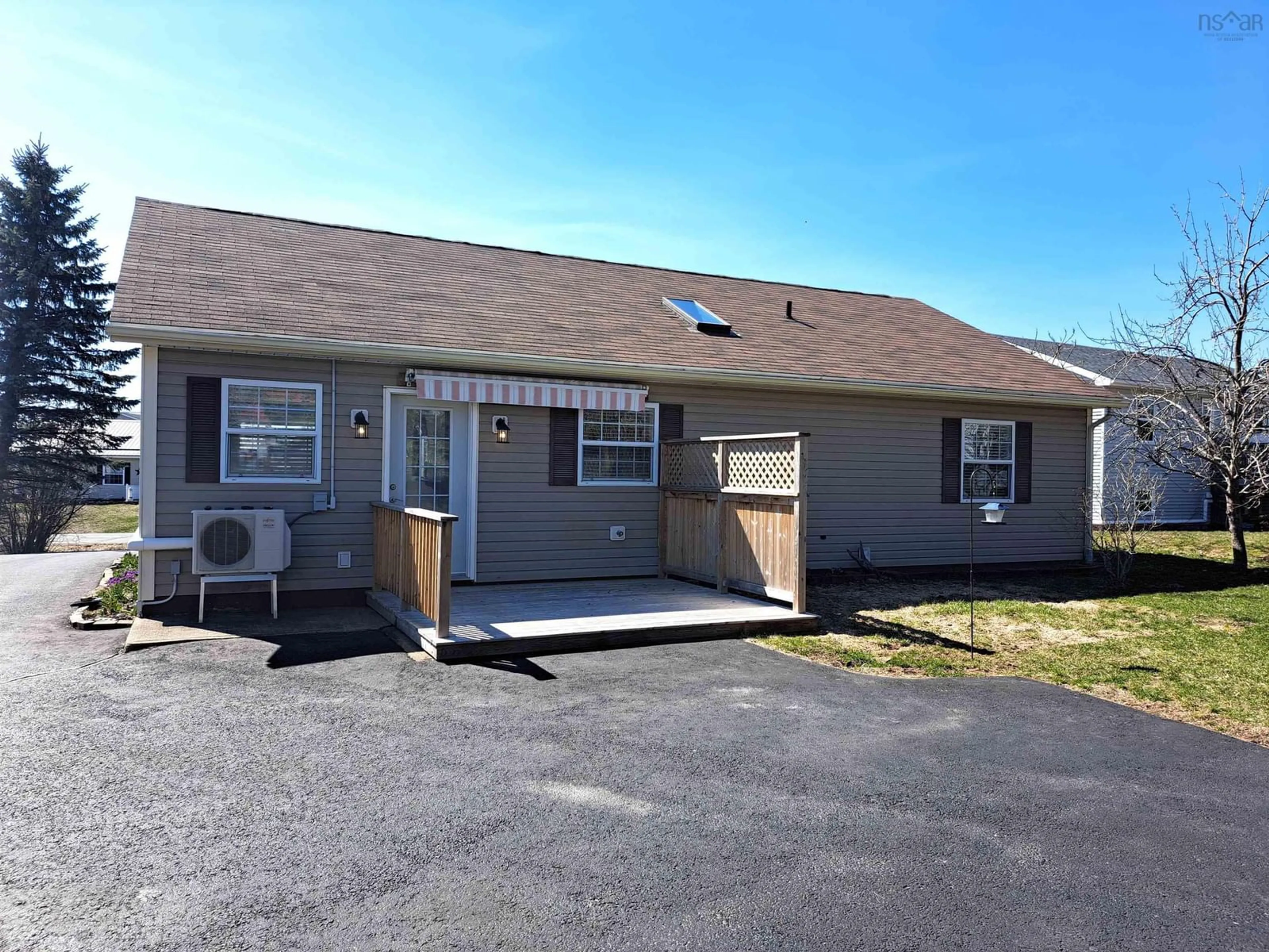 Home with vinyl exterior material, street for 6 Kingsview Dr, Windsor Nova Scotia B0N 2T0