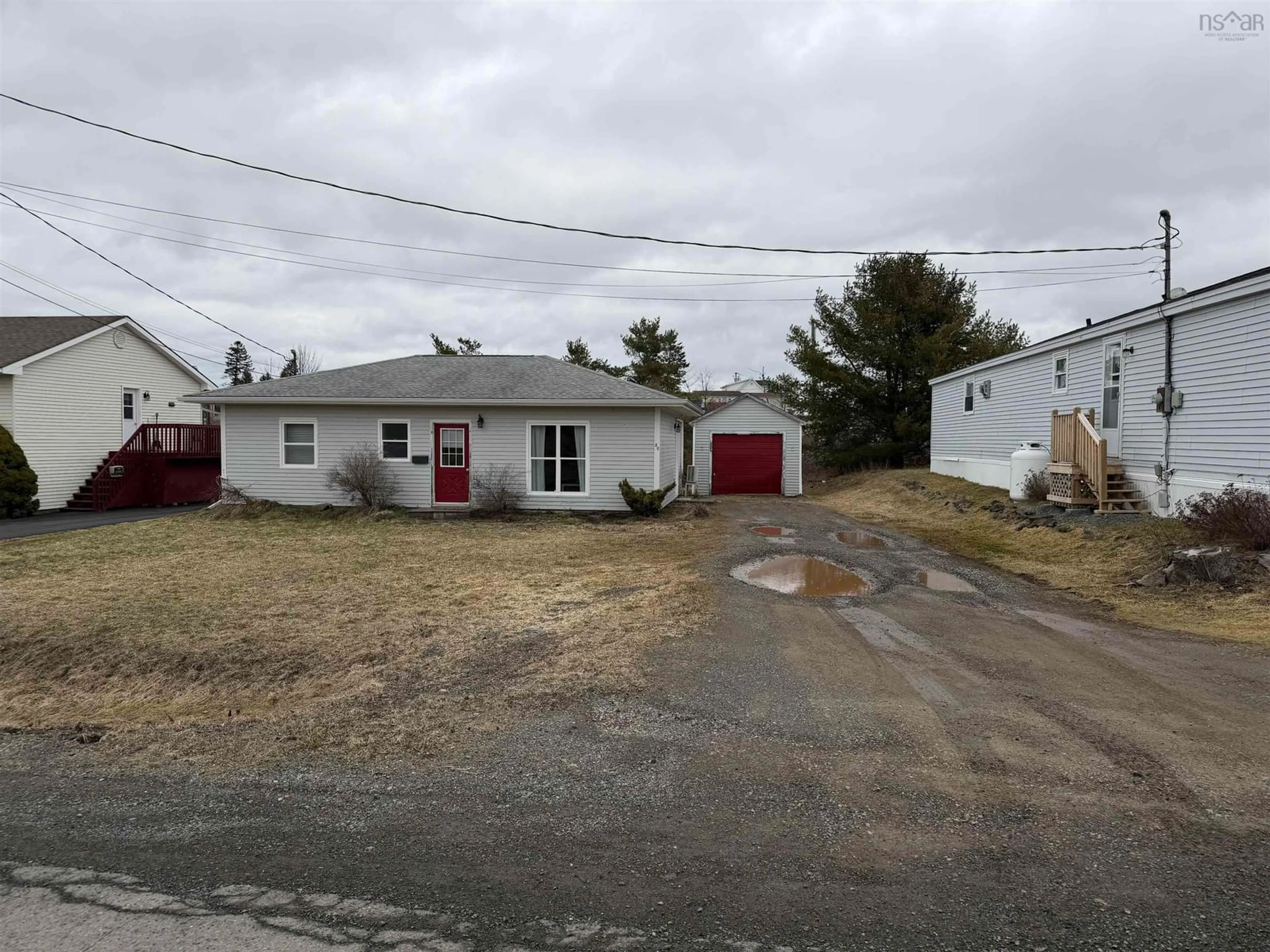 A pic from outside/outdoor area/front of a property/back of a property/a pic from drone, street for 20 Somers Road, Antigonish Nova Scotia B2G 2Z3