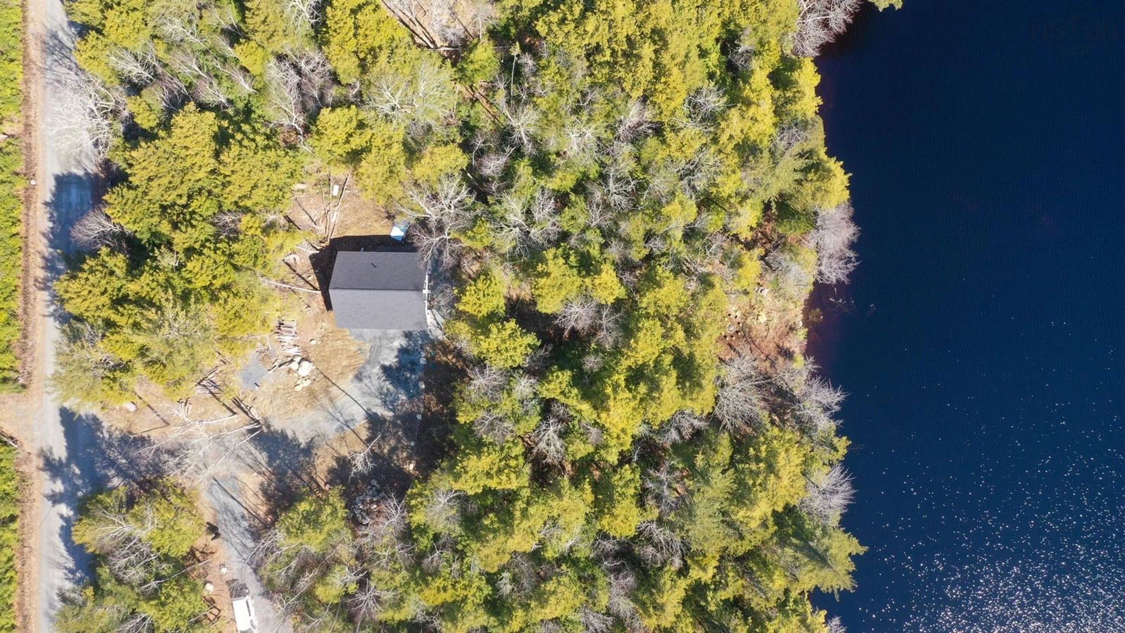 A pic from outside/outdoor area/front of a property/back of a property/a pic from drone, water/lake/river/ocean view for 852 Moosepit Rd, Westfield Nova Scotia B0T 1B0