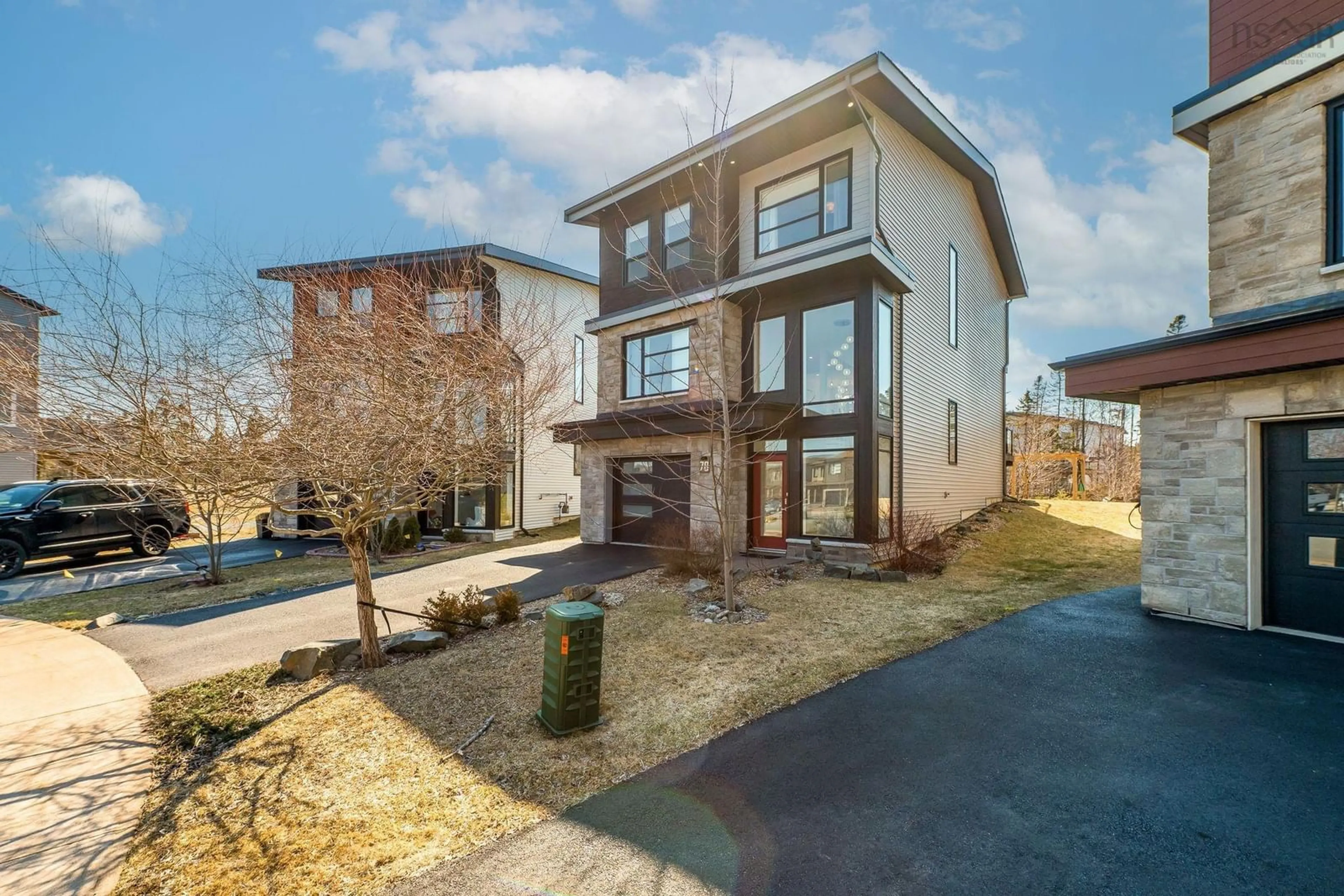 Home with brick exterior material, street for 78 Bramwell Crt, Bedford Nova Scotia B4B 0W2