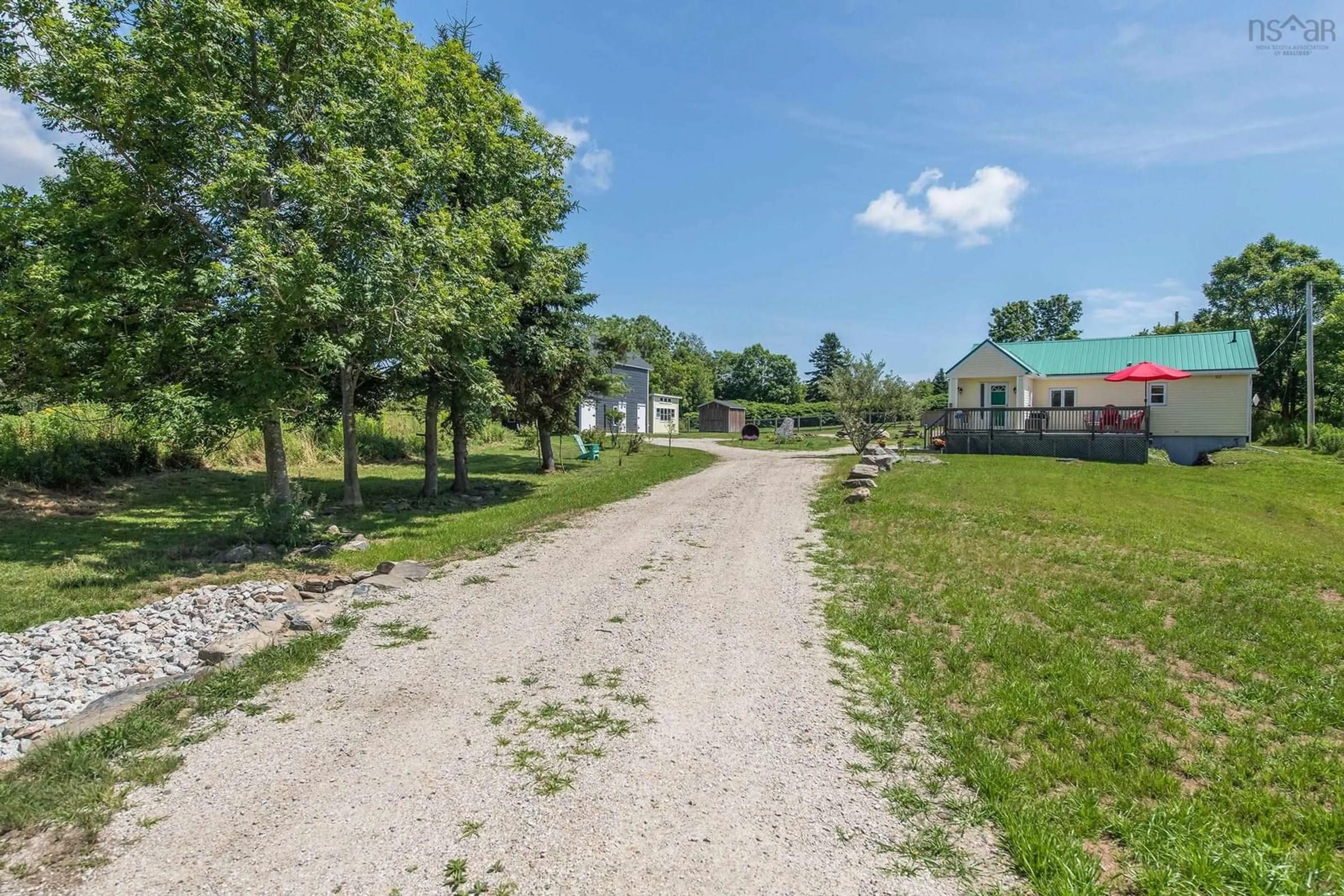 A pic from outside/outdoor area/front of a property/back of a property/a pic from drone, street for 173 New Harbour Rd, Blandford Nova Scotia B0J 1T0