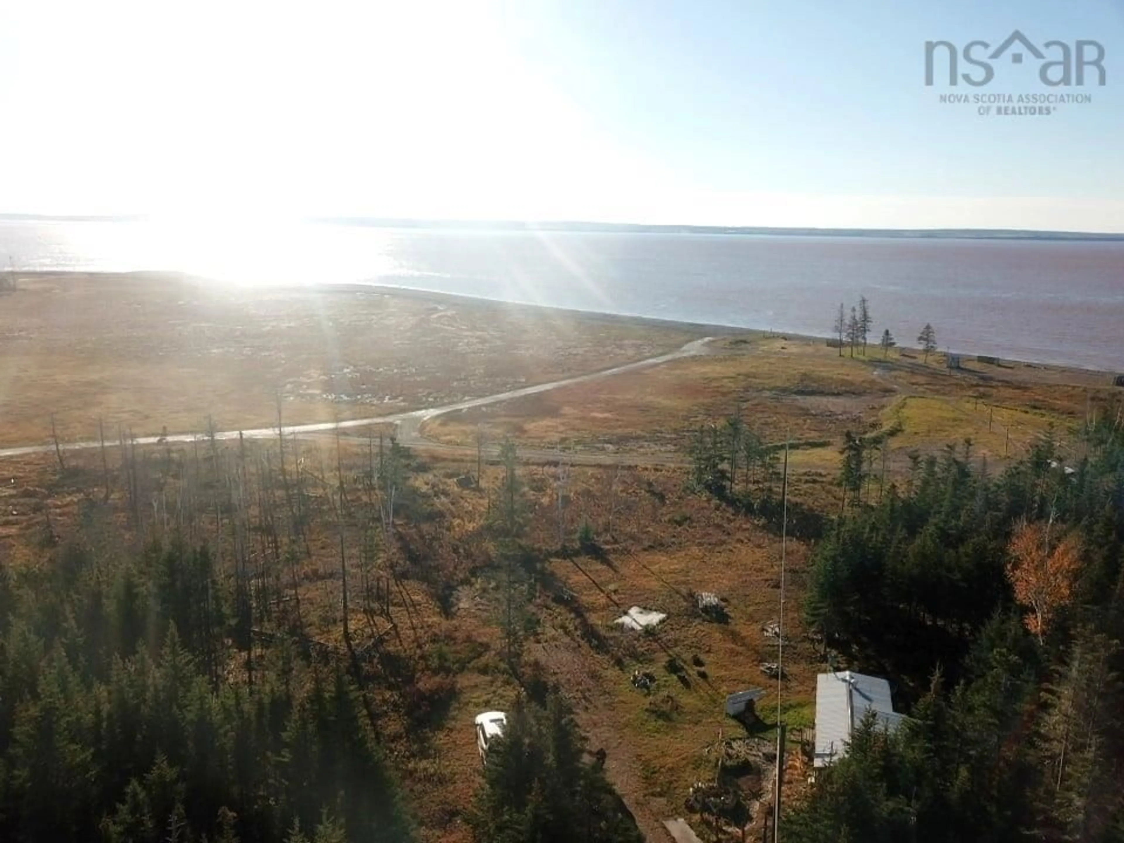A pic from outside/outdoor area/front of a property/back of a property/a pic from drone, forest/trees view for 45 Cobequid Crt, Colchester Nova Scotia B0M 1B0