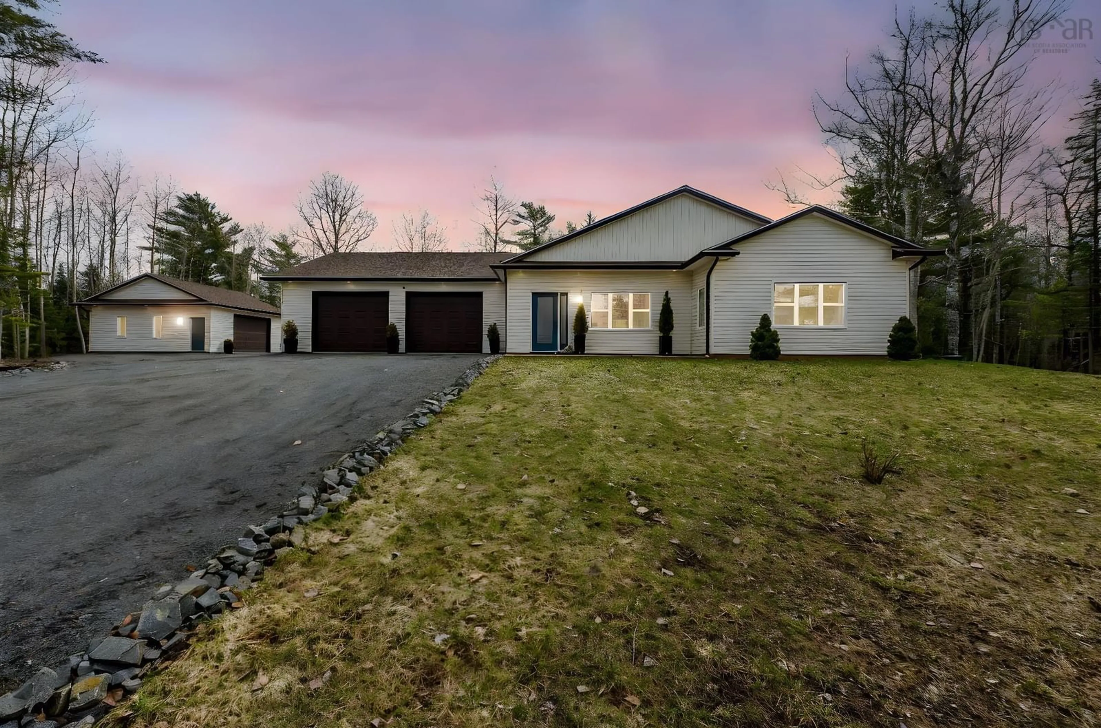 A pic from outside/outdoor area/front of a property/back of a property/a pic from drone, street for 75 Muir Dr, Ellershouse Nova Scotia B0N 2A0