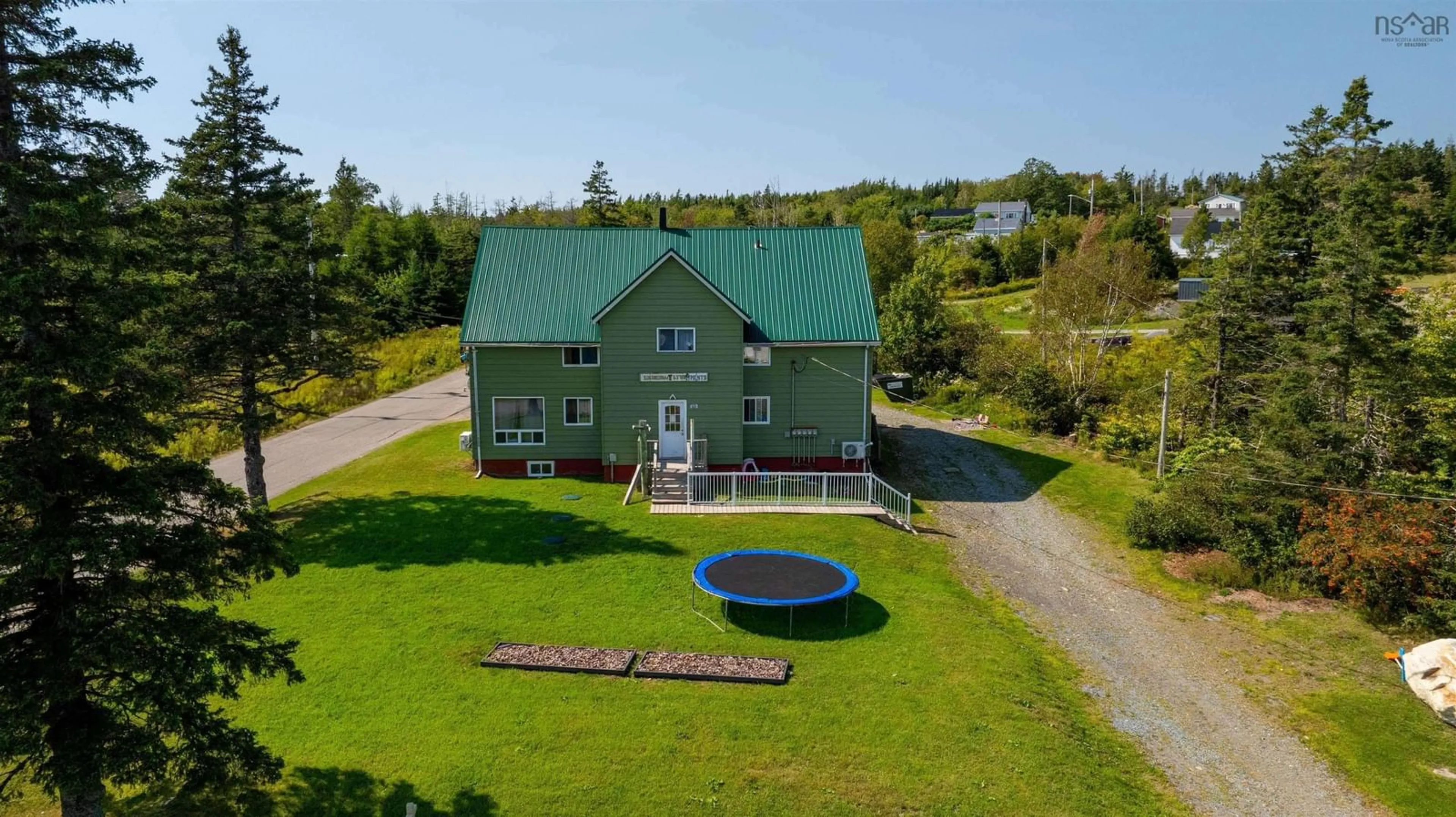 A pic from outside/outdoor area/front of a property/back of a property/a pic from drone, water/lake/river/ocean view for 15 Pool Rd, Sheet Harbour Nova Scotia B0J 3B0