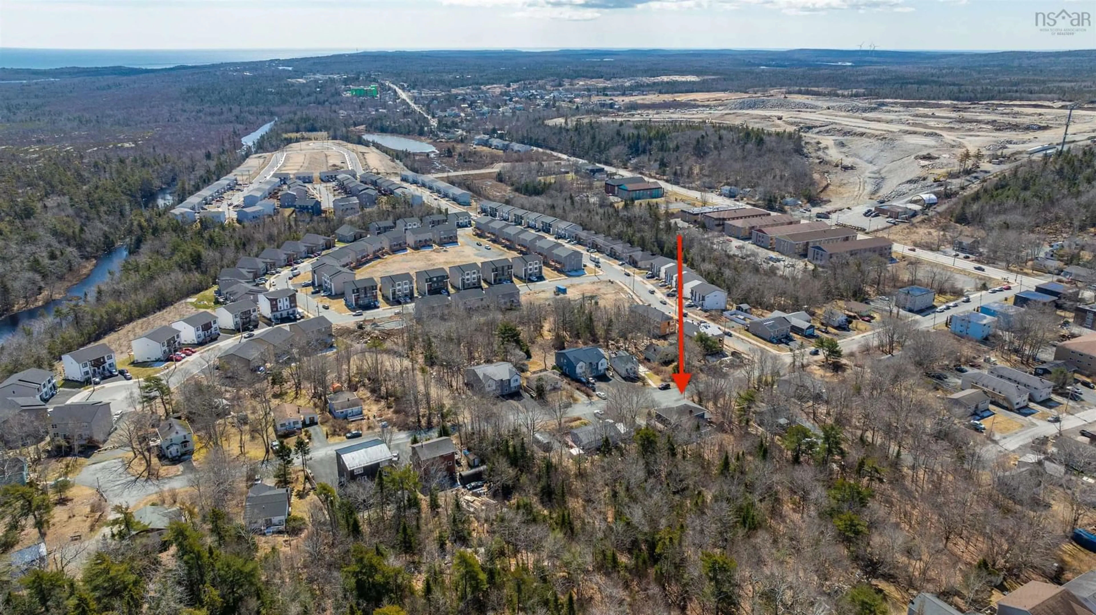 A pic from outside/outdoor area/front of a property/back of a property/a pic from drone, unknown for 24 Mcintosh St, Spryfield Nova Scotia B3R 1G8