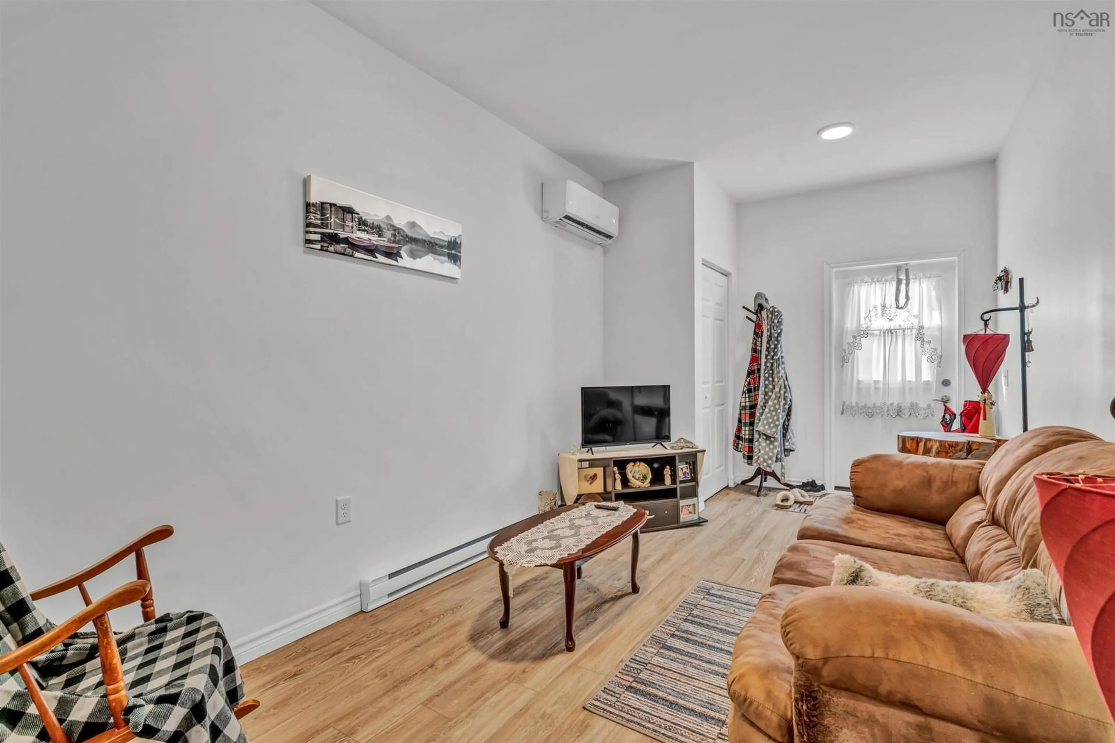 Living room with furniture, unknown for 47 East Jeddore Rd, Oyster Pond Nova Scotia B0J 2L0