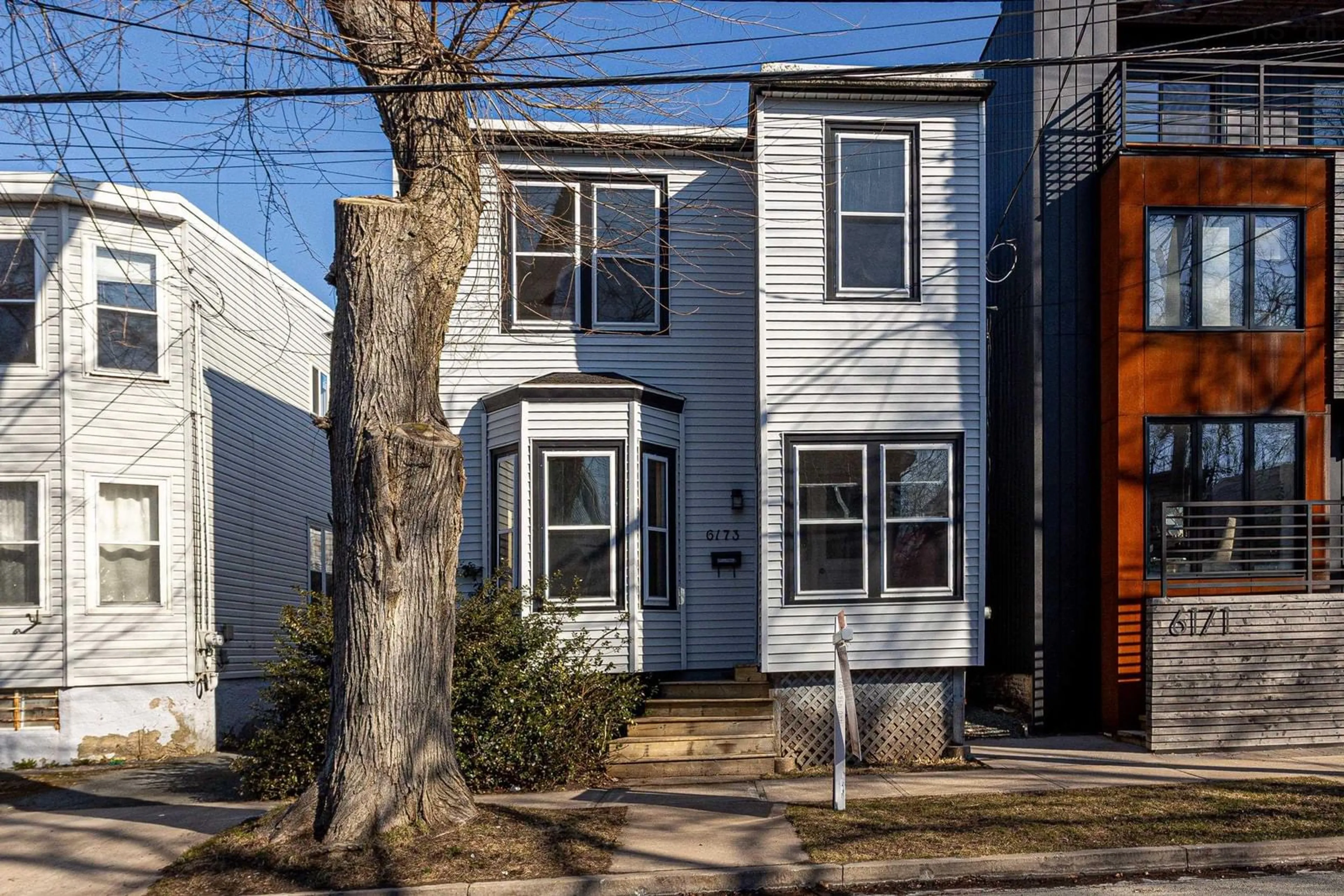 Home with brick exterior material, street for 6173 Pepperell St, Halifax Nova Scotia B3H 2P1