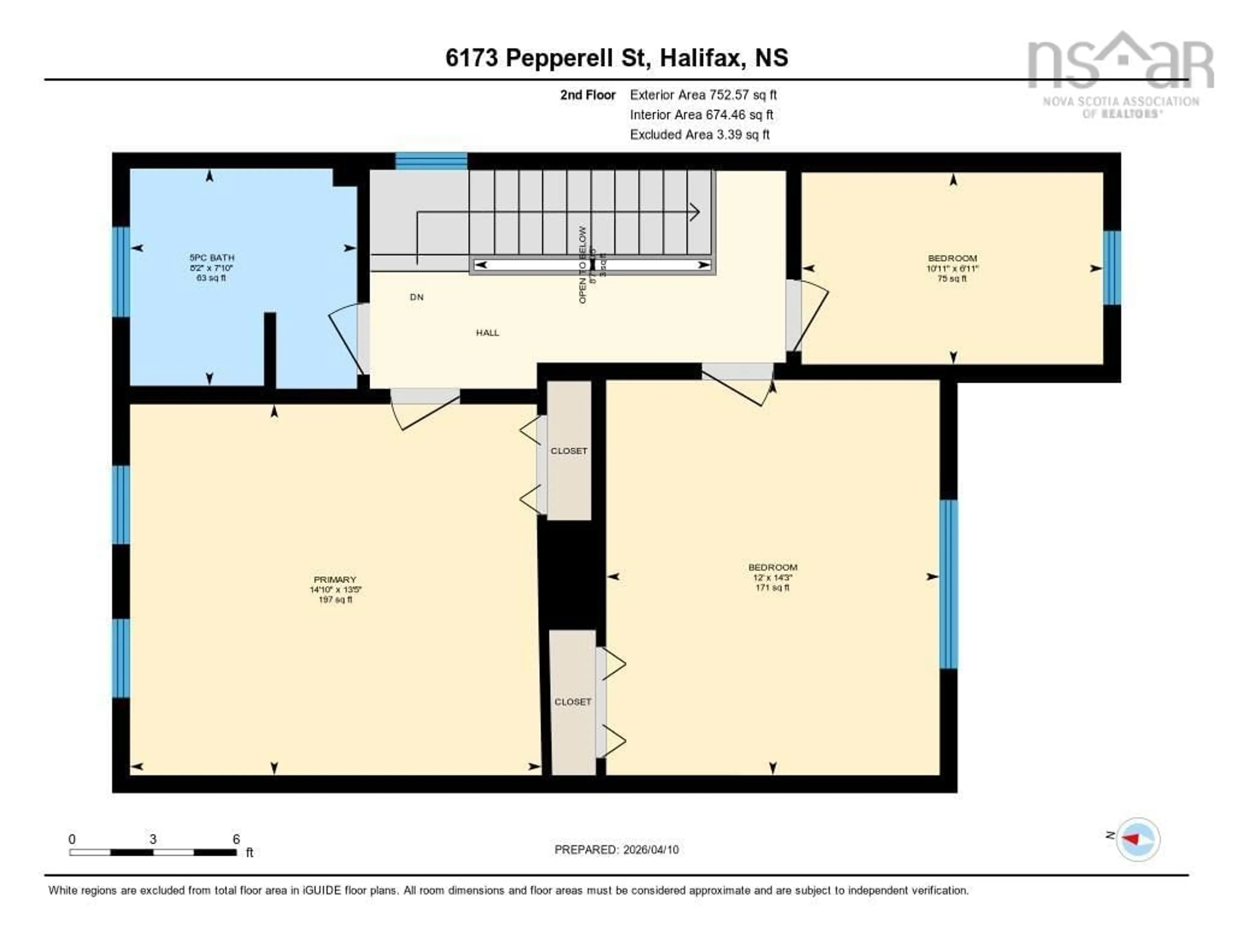Floor plan for 6173 Pepperell St, Halifax Nova Scotia B3H 2P1