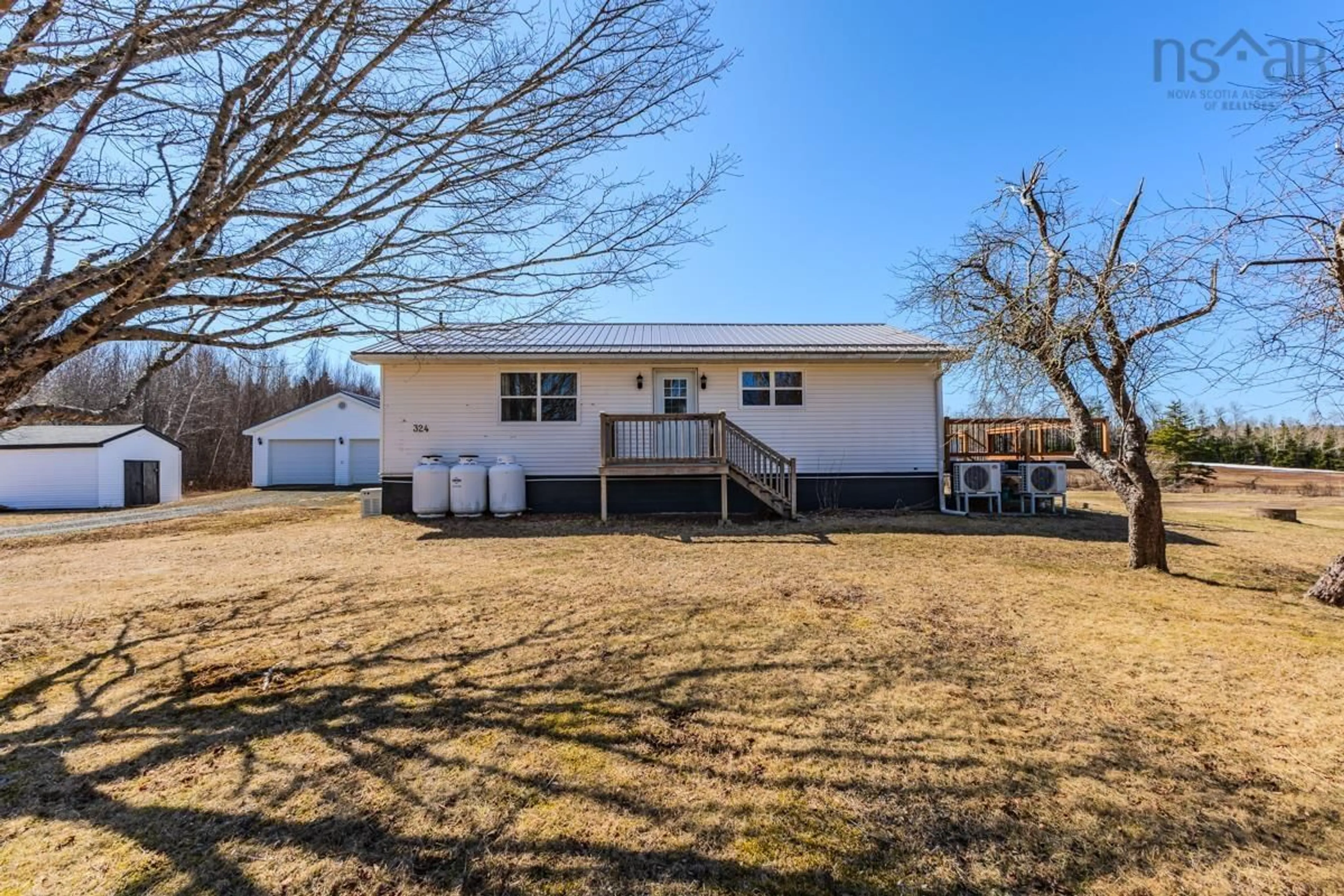 A pic from outside/outdoor area/front of a property/back of a property/a pic from drone, unknown for 324 Valley Rd, Westchester Station Nova Scotia B0M 1Z0