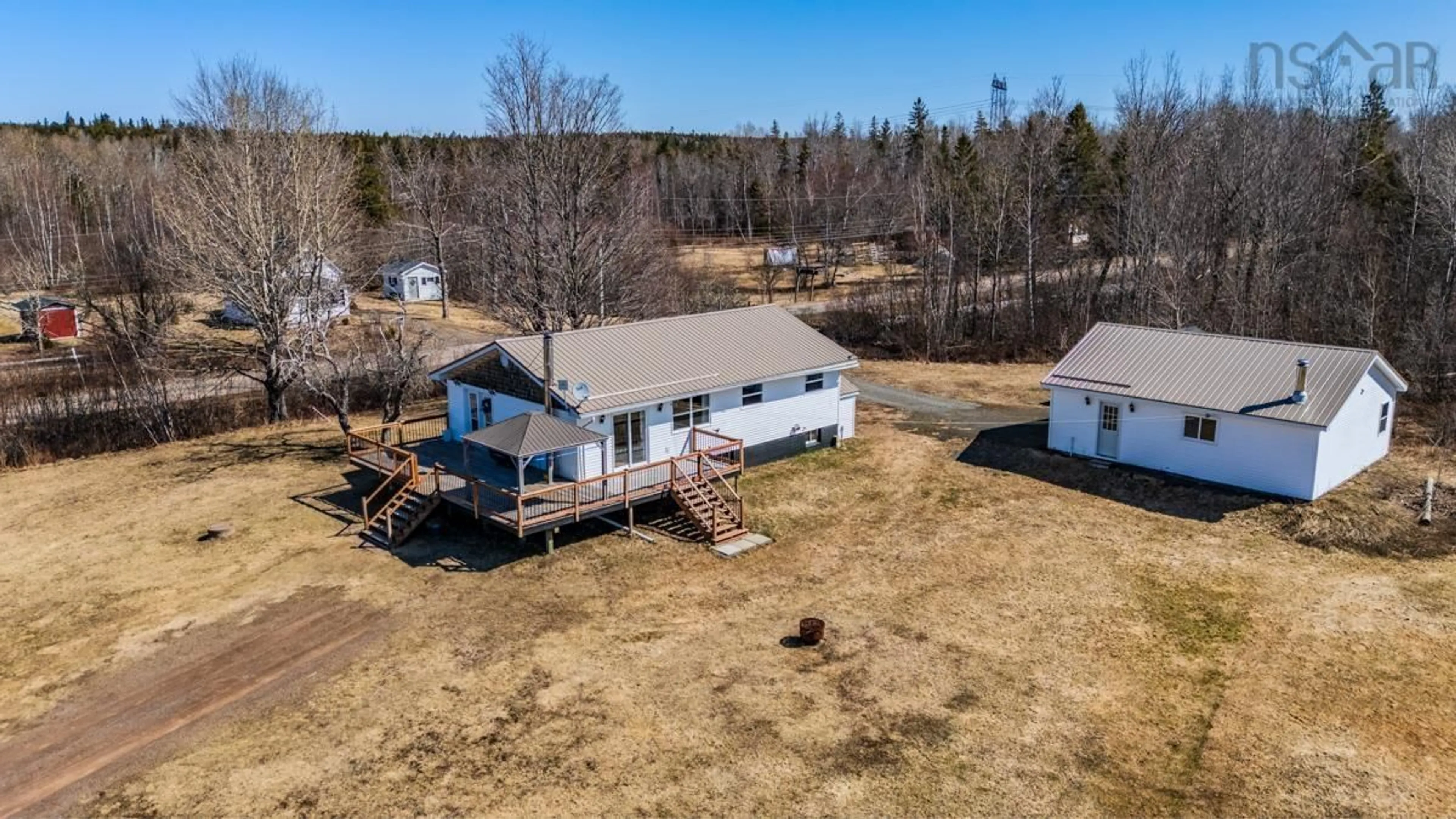 A pic from outside/outdoor area/front of a property/back of a property/a pic from drone, unknown for 324 Valley Rd, Westchester Station Nova Scotia B0M 1Z0