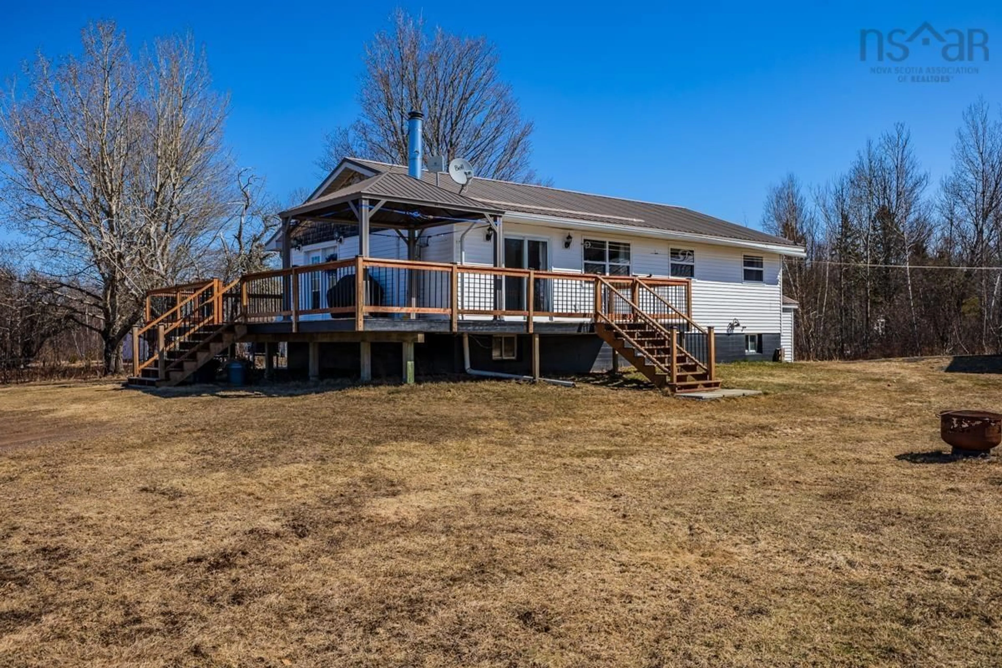 A pic from outside/outdoor area/front of a property/back of a property/a pic from drone, water/lake/river/ocean view for 324 Valley Rd, Westchester Station Nova Scotia B0M 1Z0