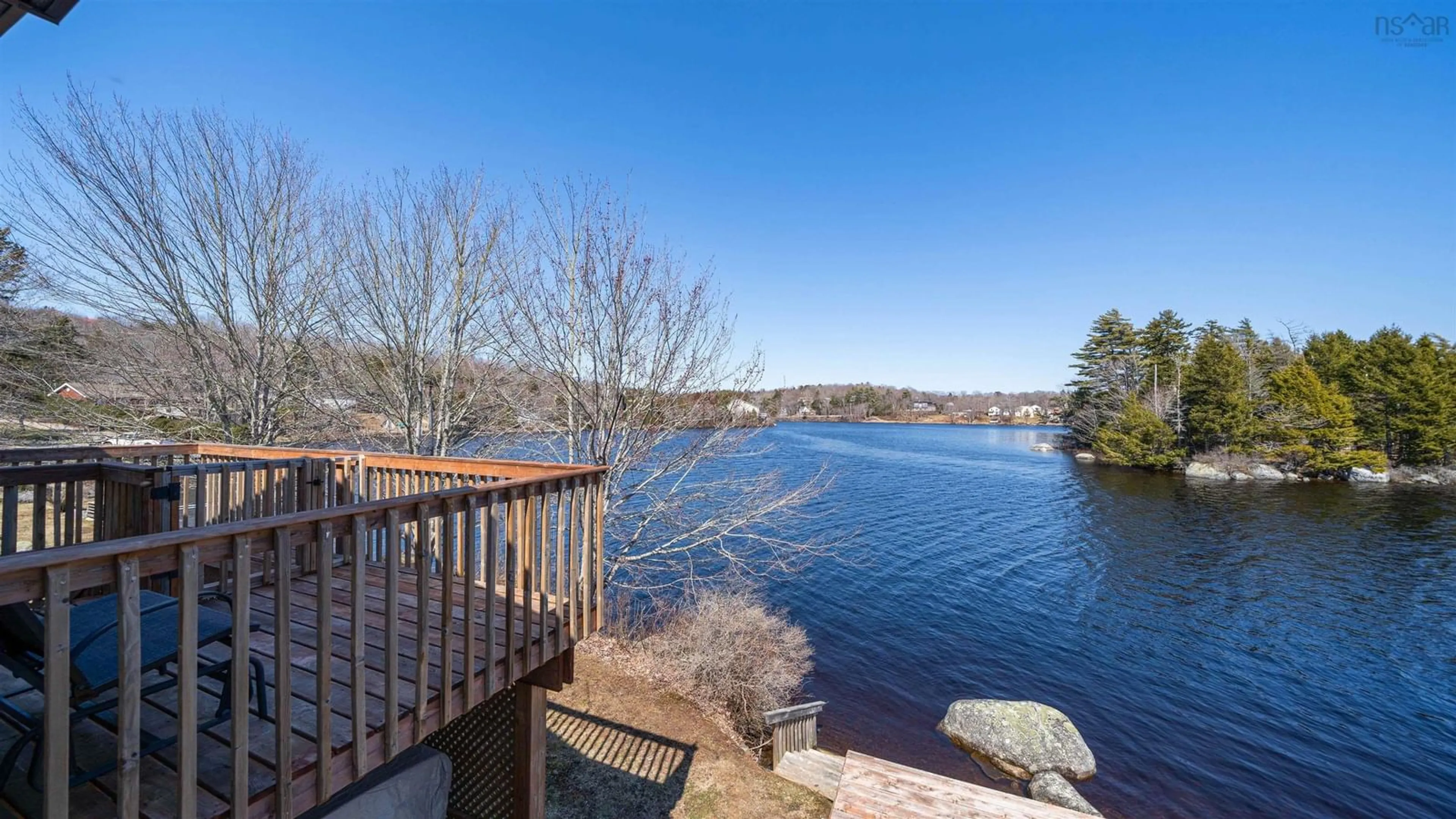 Patio, water/lake/river/ocean view for 3108 Highway 7, Lake Echo Nova Scotia B3E 1B2