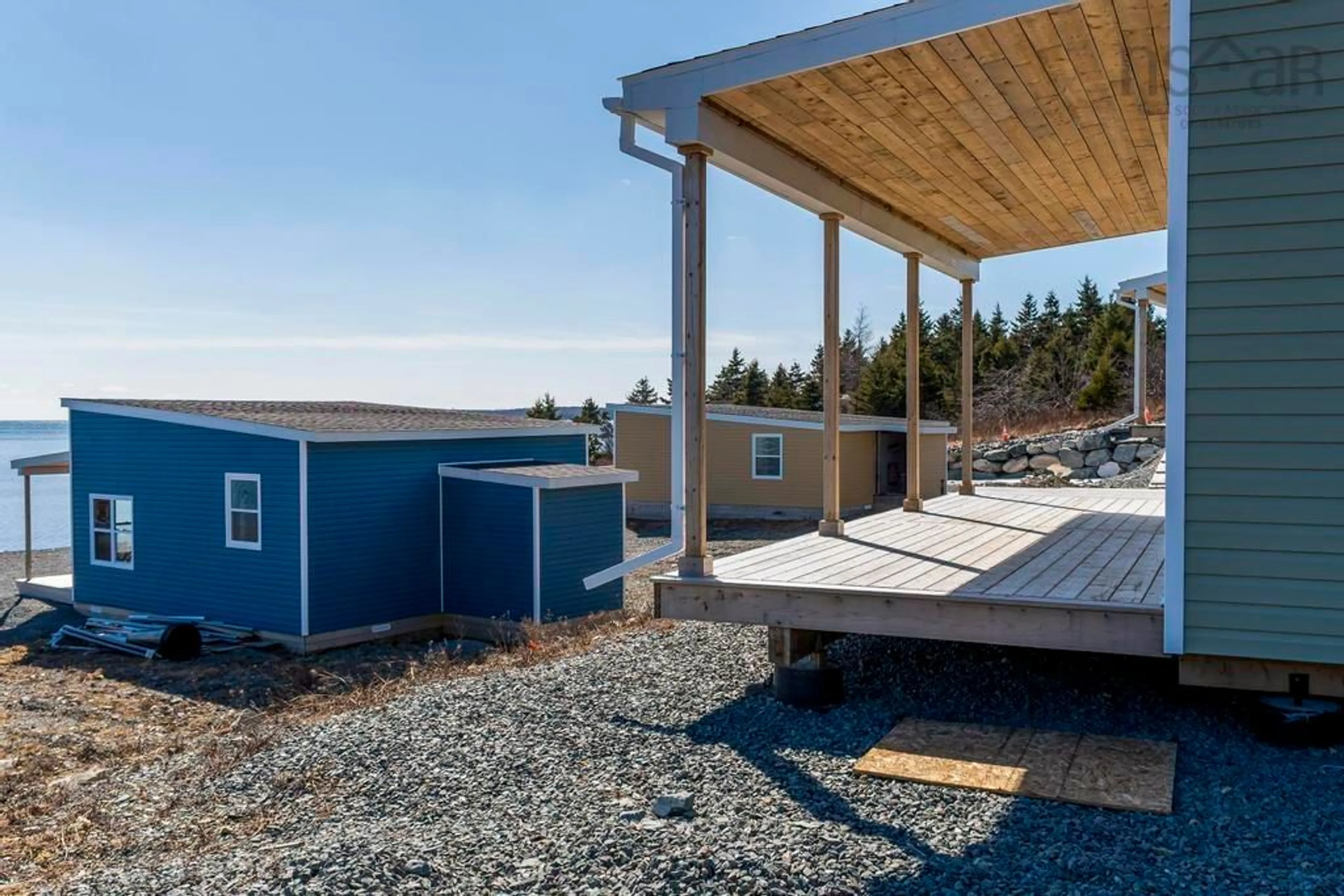 Patio, water/lake/river/ocean view for 19194 Marine Dr, Spry Harbour Nova Scotia B0J 3H0