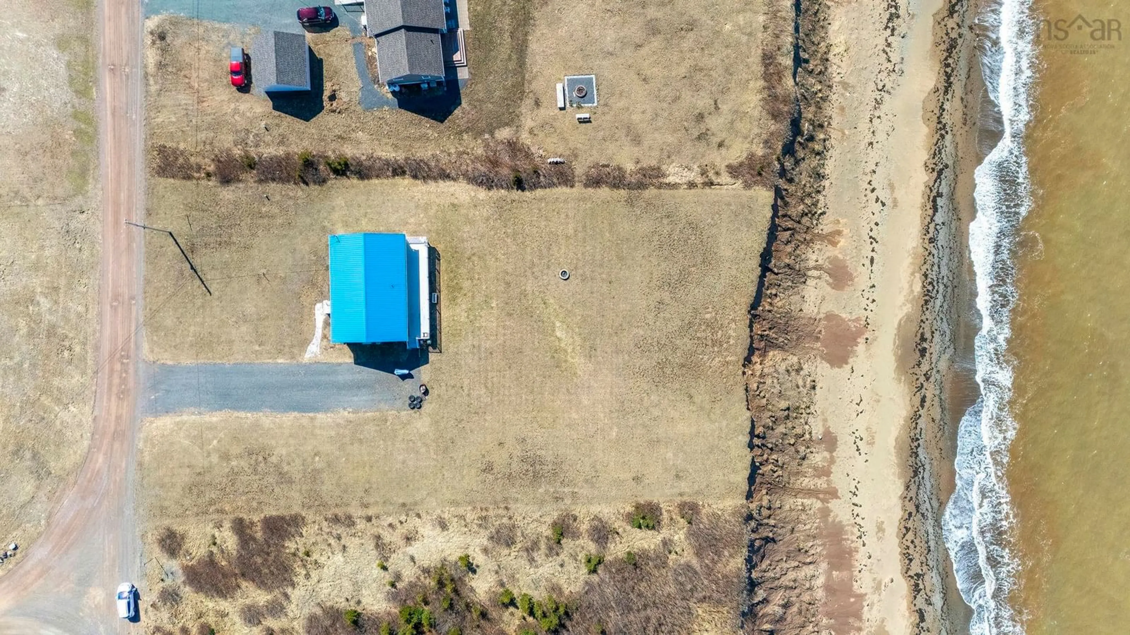 A pic from outside/outdoor area/front of a property/back of a property/a pic from drone, street for 22 Dawson Dr, Ponds Nova Scotia B0K 1G0