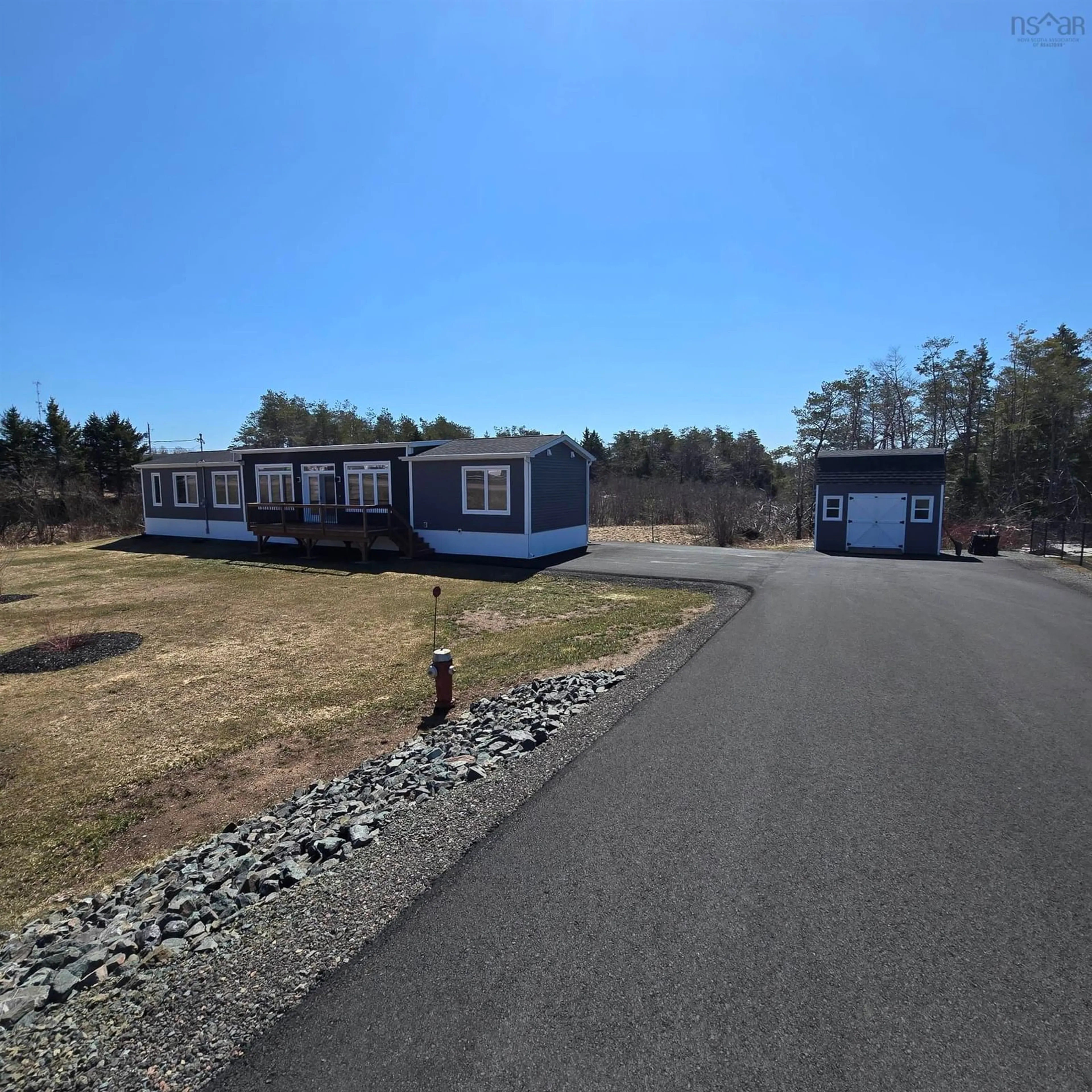 A pic from outside/outdoor area/front of a property/back of a property/a pic from drone, unknown for 4902 Taylors Road, Lower South River Nova Scotia B2G 0B4