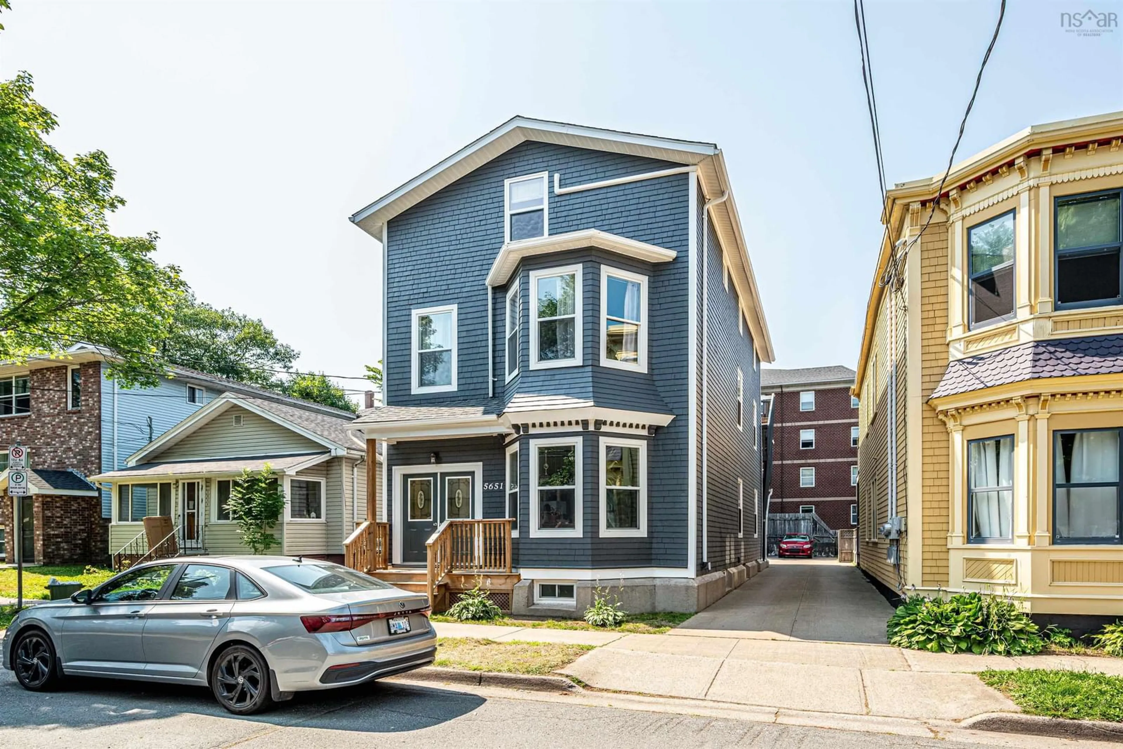 Home with brick exterior material, street for 5651 Macara St, Halifax Nova Scotia B3K 1W3