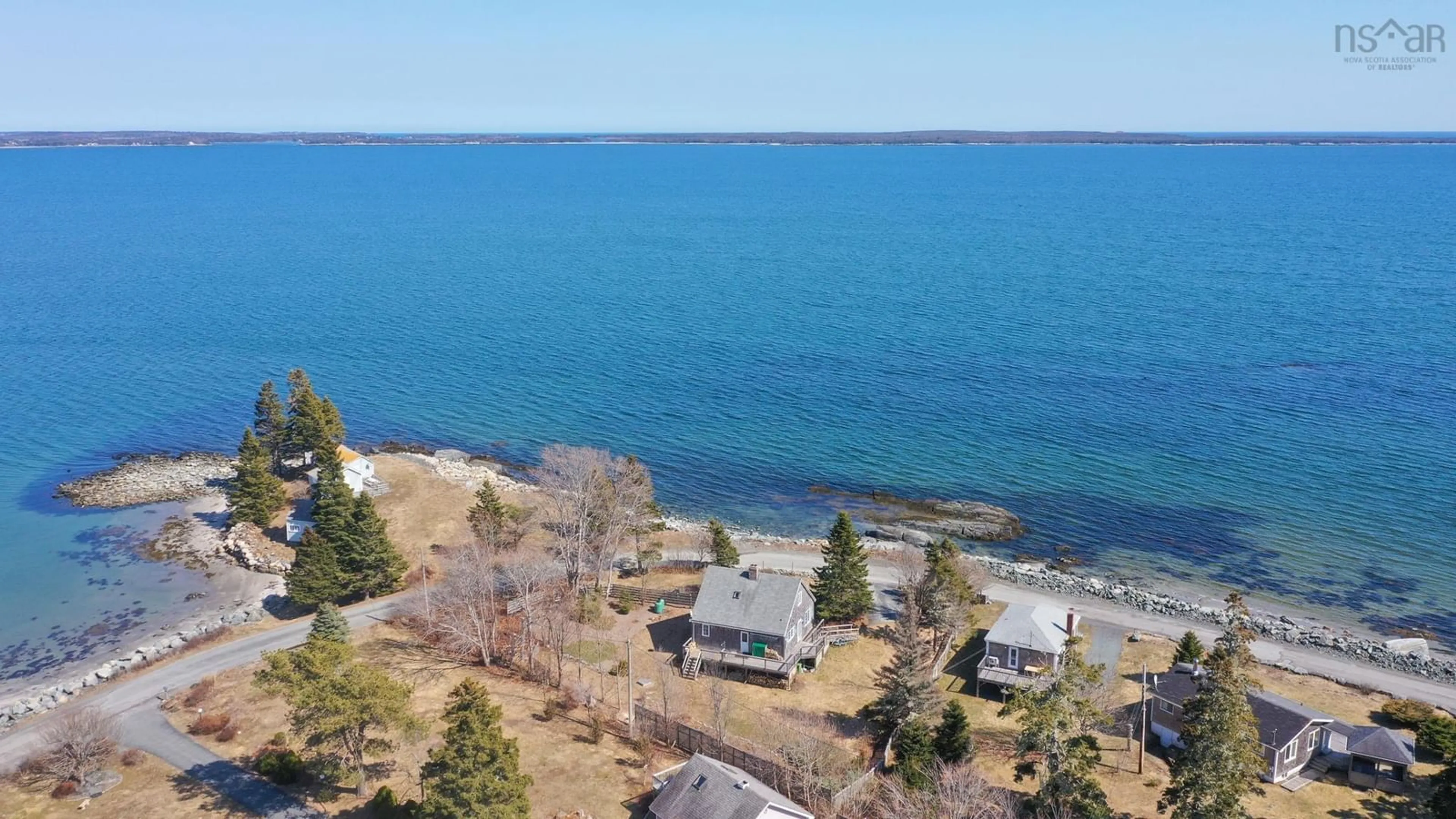 A pic from outside/outdoor area/front of a property/back of a property/a pic from drone, water/lake/river/ocean view for 430 Green Bay Rd, Green Bay Nova Scotia B4V 6N8