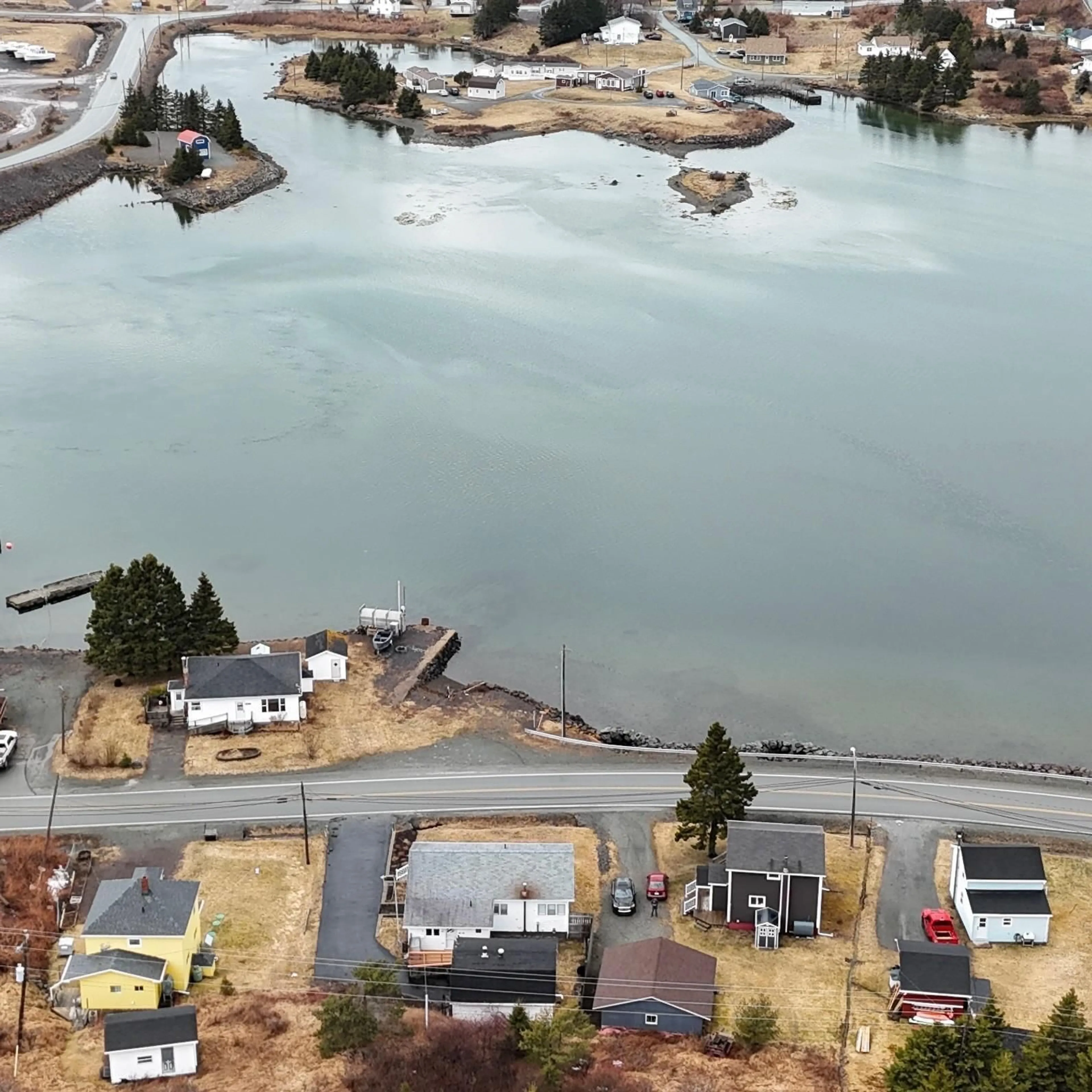 A pic from outside/outdoor area/front of a property/back of a property/a pic from drone, water/lake/river/ocean view for 3712 Highway 206, Haut De La Baie Nova Scotia B0E 2L0