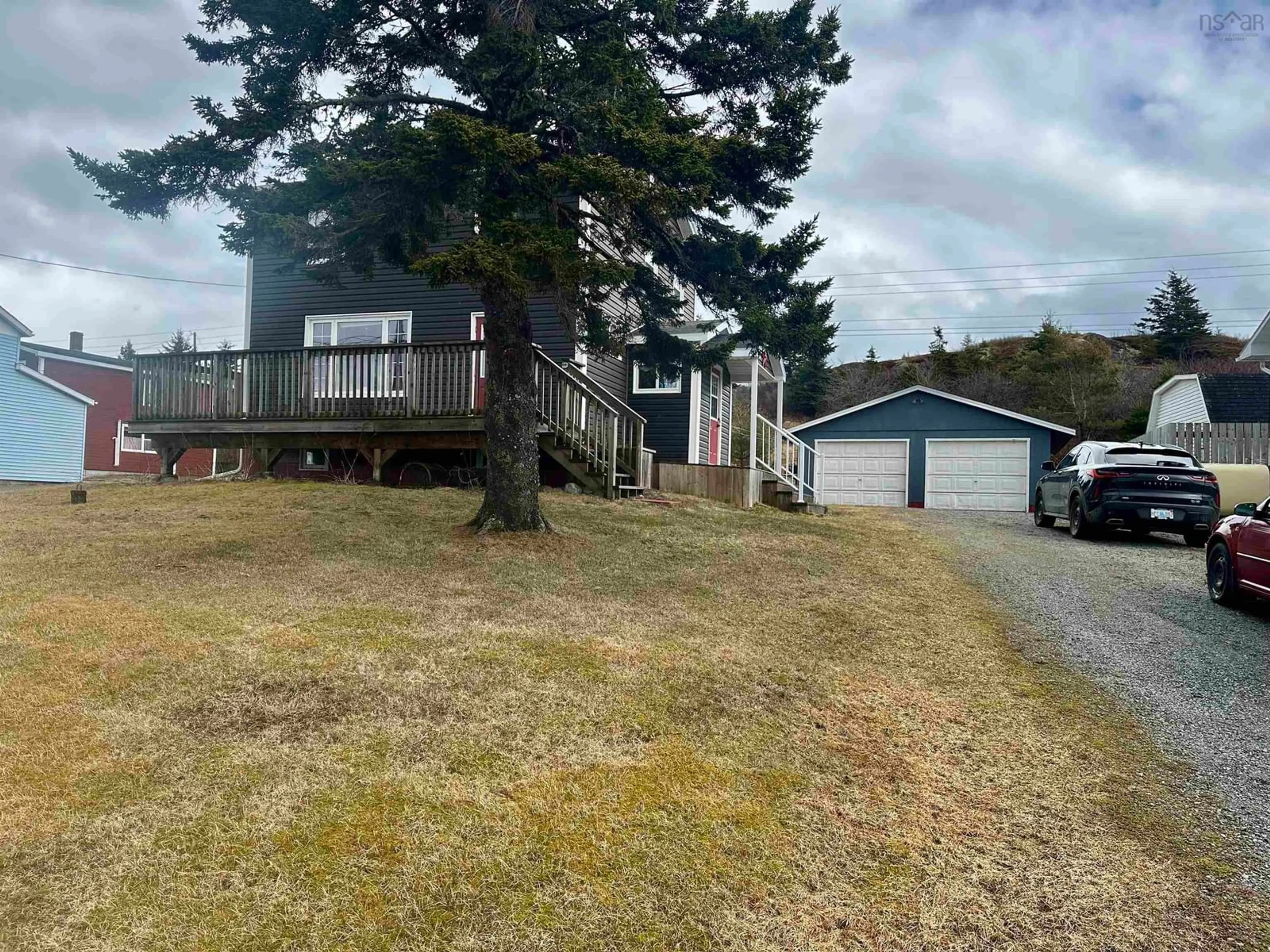A pic from outside/outdoor area/front of a property/back of a property/a pic from drone, unknown for 3712 Highway 206, Haut De La Baie Nova Scotia B0E 2L0