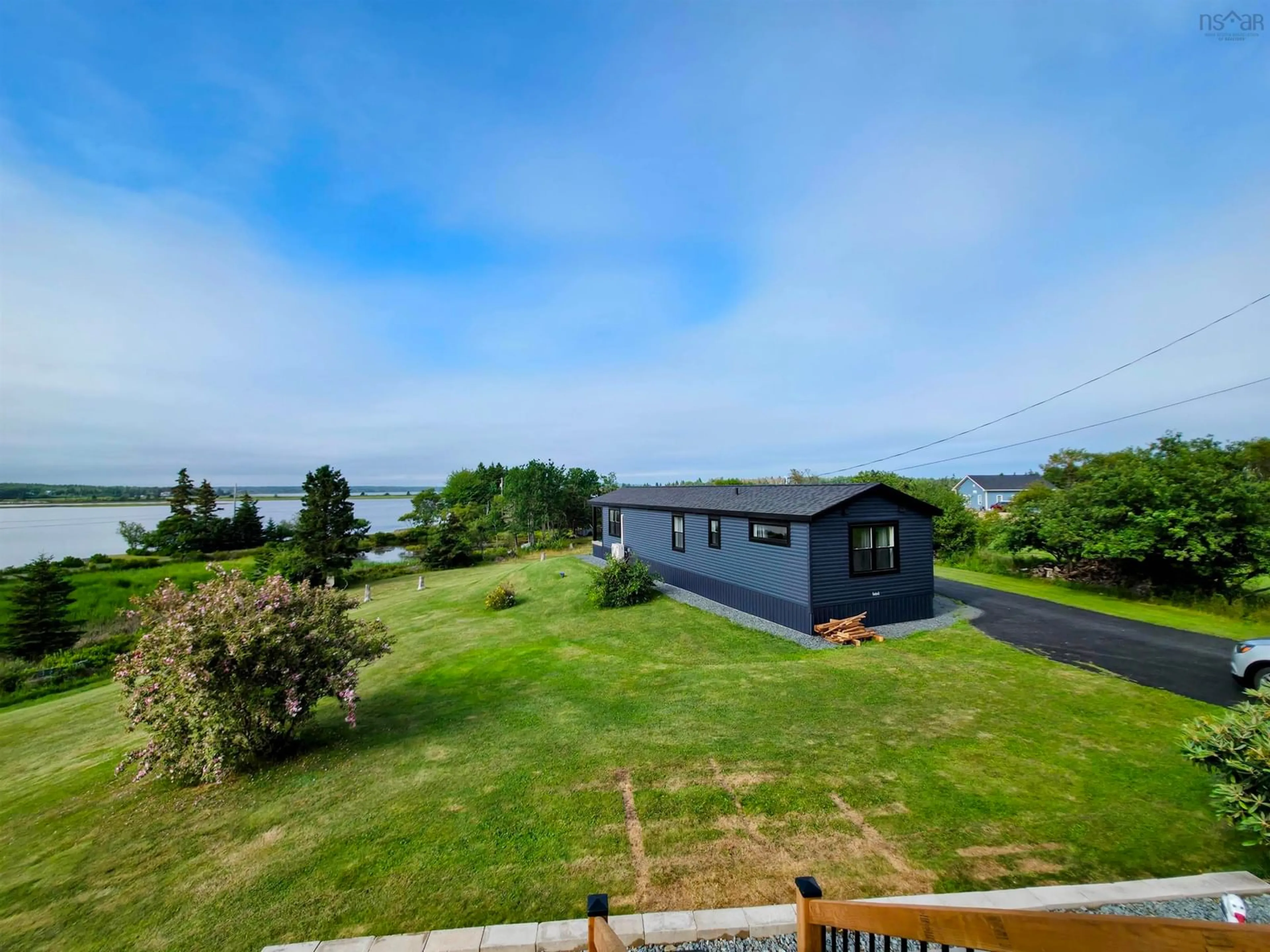 A pic from outside/outdoor area/front of a property/back of a property/a pic from drone, water/lake/river/ocean view for 227 Kingsburg Rd, Lower Rose Bay Nova Scotia B0J 2X0