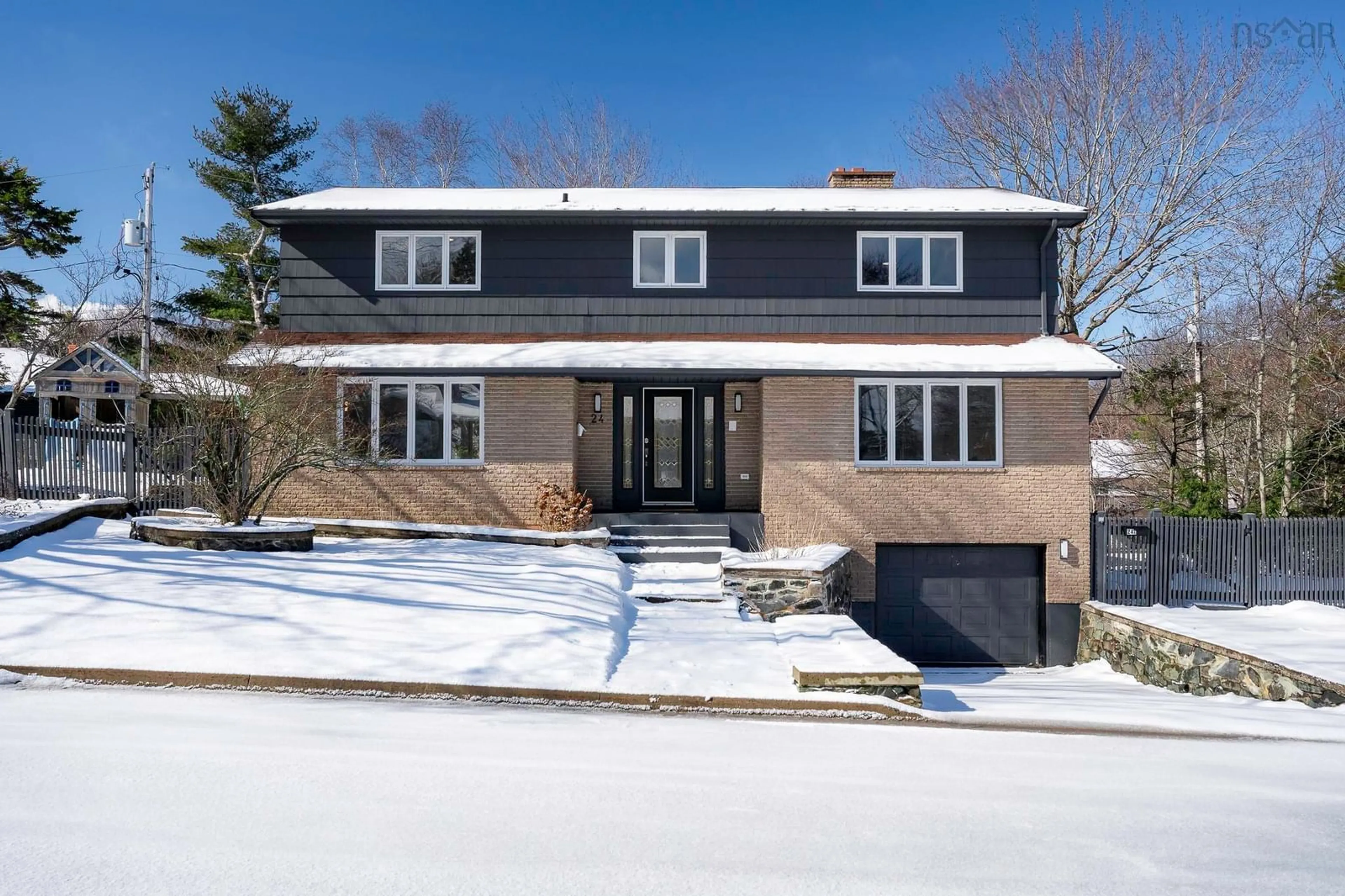 Home with brick exterior material, street for 24 Parmbellle Lane, Halifax Nova Scotia B3M 1N3