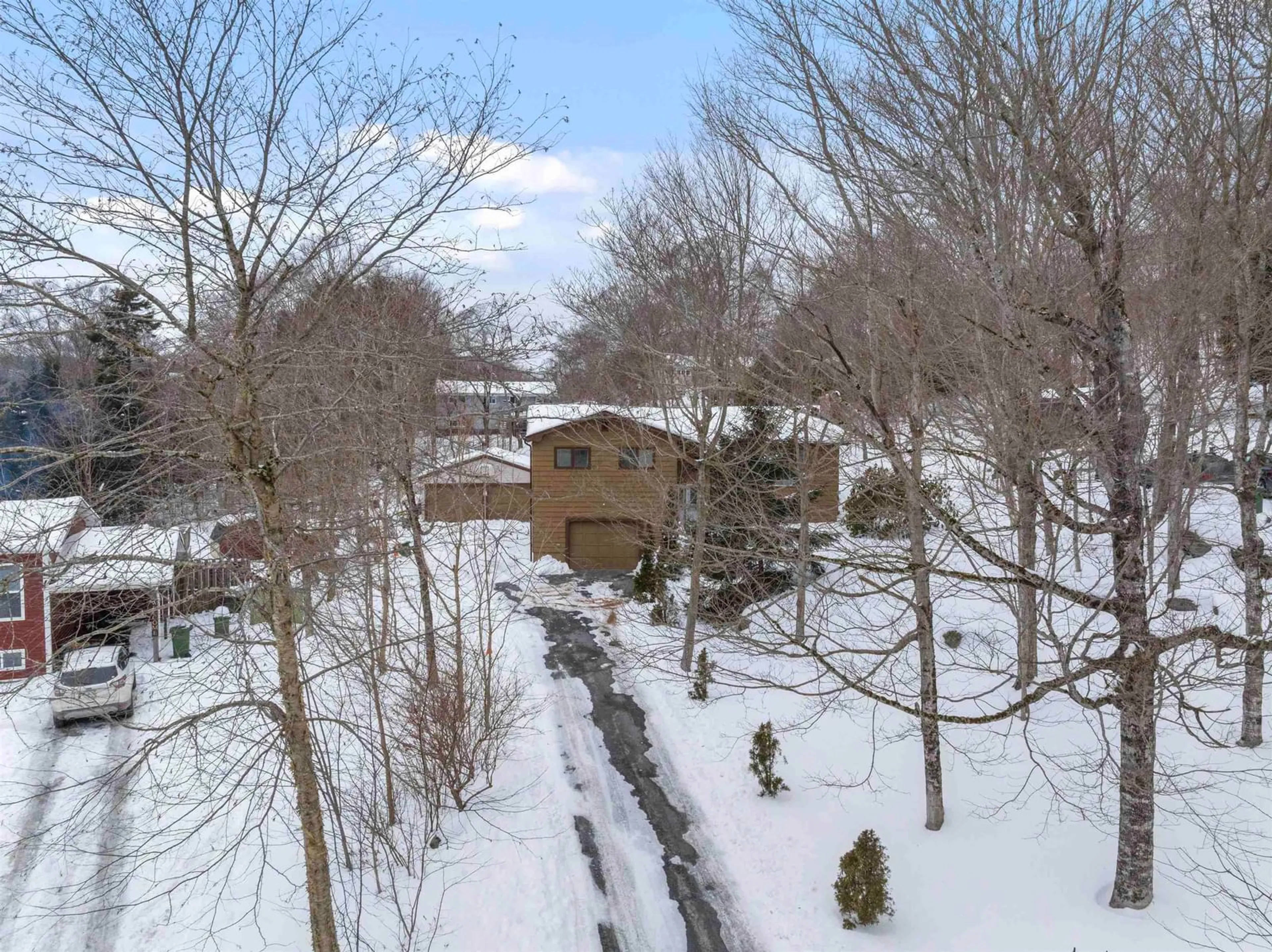 A pic from outside/outdoor area/front of a property/back of a property/a pic from drone, unknown for 86 Theresa Crt, Lake Echo Nova Scotia B3E 1B1