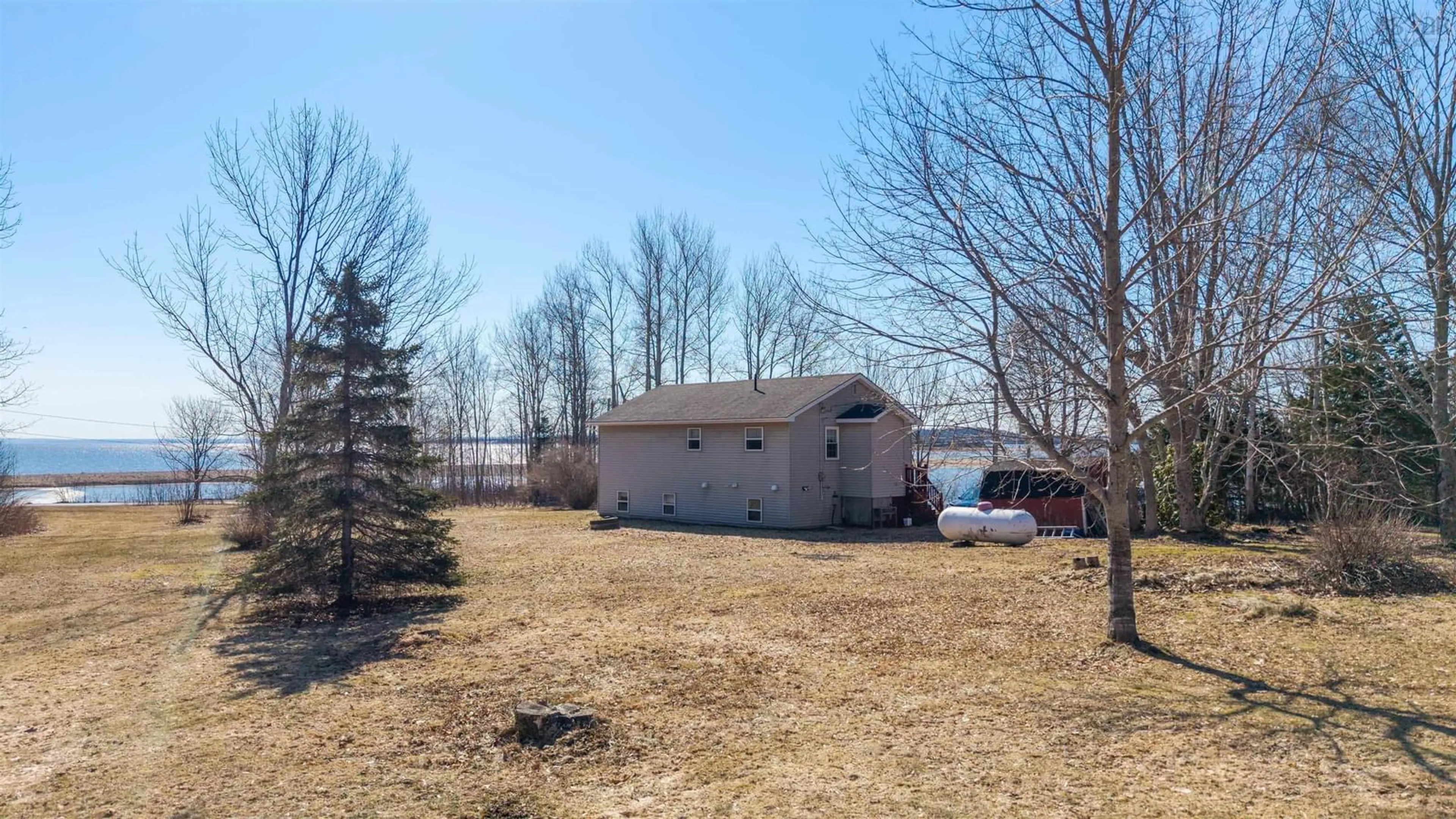 A pic from outside/outdoor area/front of a property/back of a property/a pic from drone, unknown for 107 Mahoneys Beach Rd, Mahoneys Beach Nova Scotia B2G 2L2