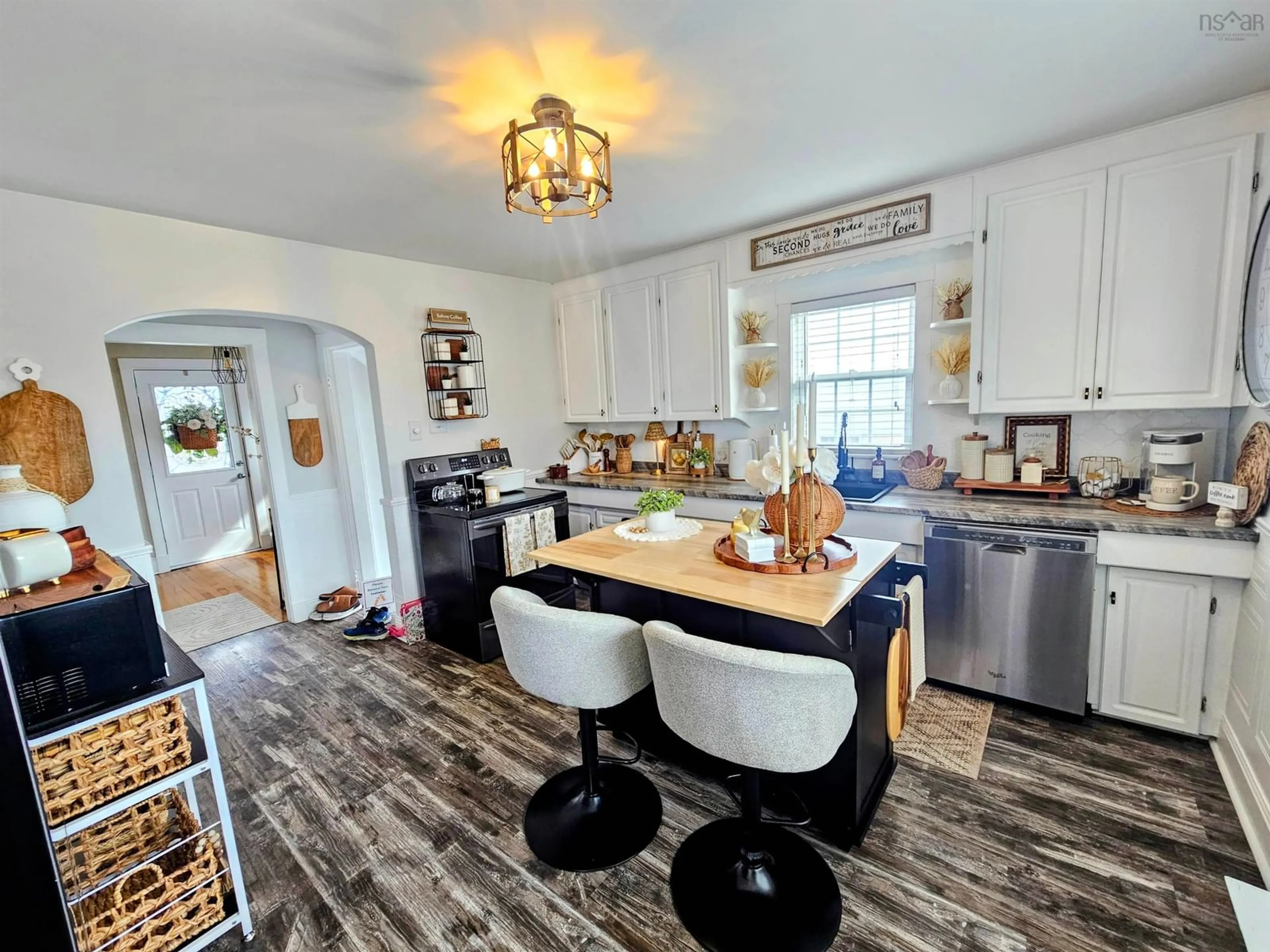 Open concept kitchen, unknown for 815 Main St, Glace Bay Nova Scotia B1A 4Z2