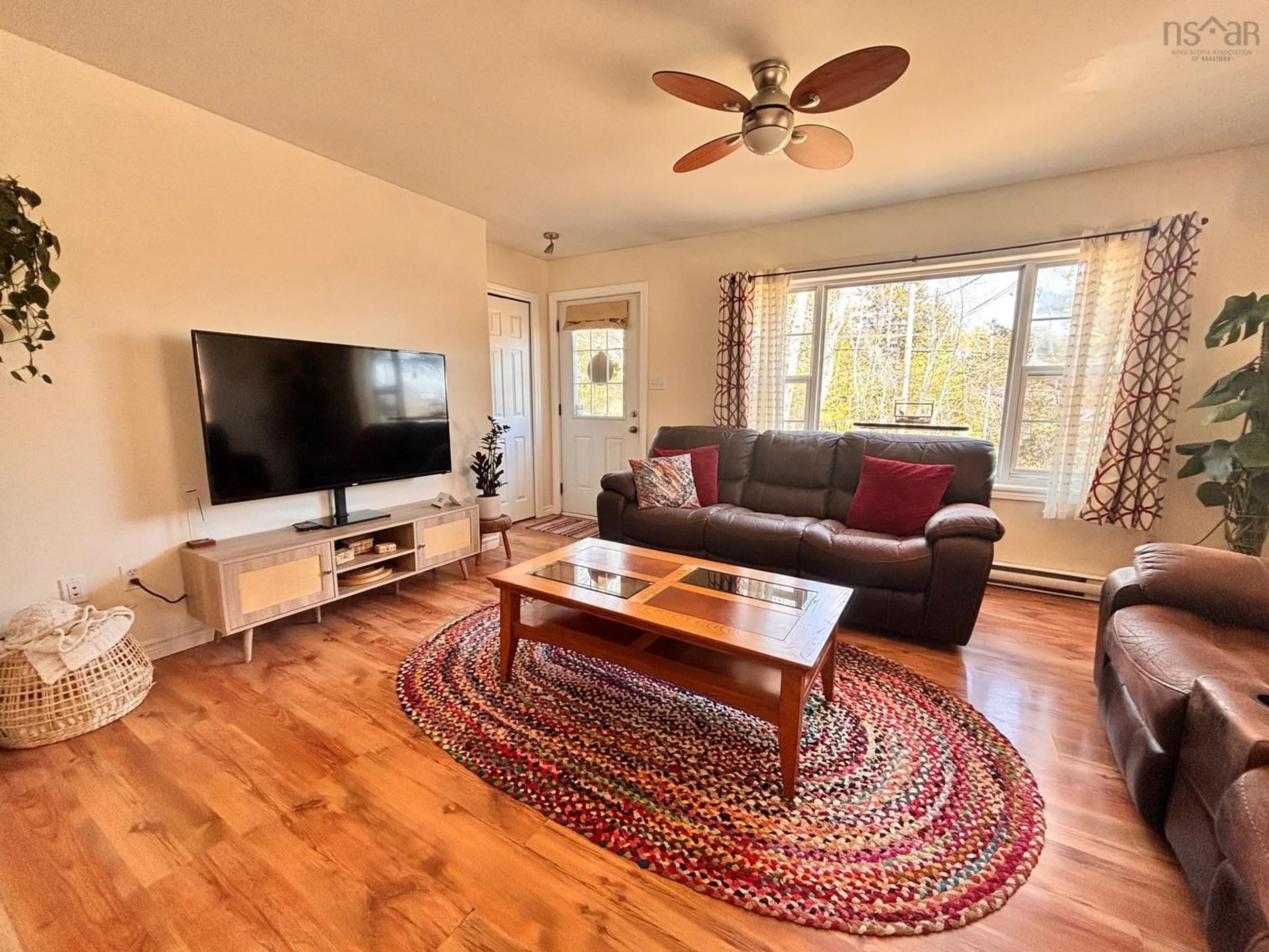 Living room with furniture, unknown for 1895 Upper Branch Rd, Midville Branch Nova Scotia B4V 4S7