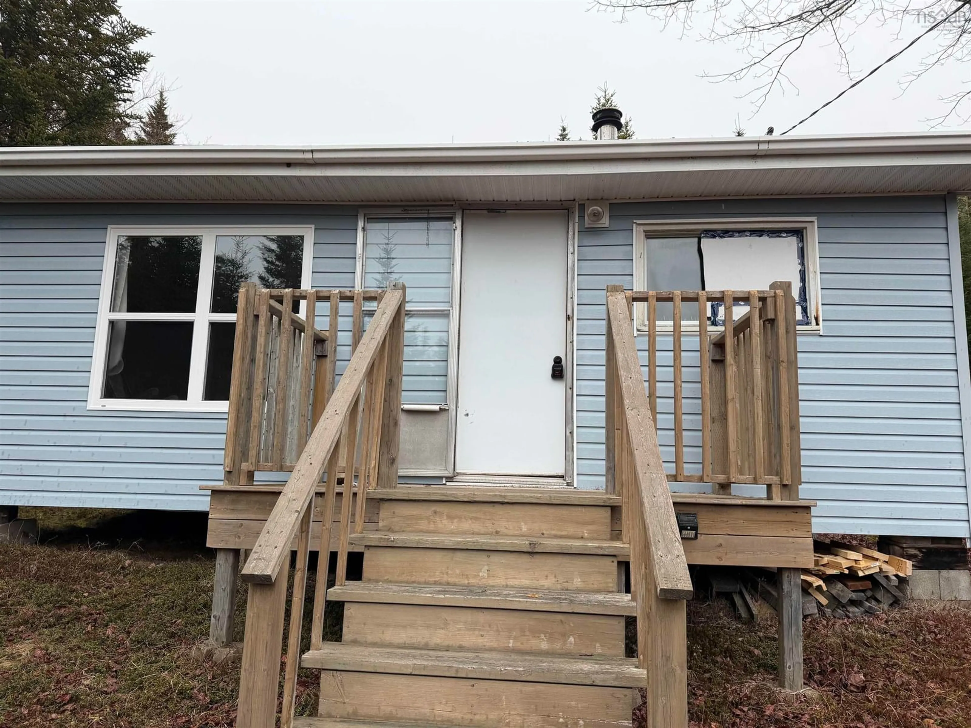 Home with vinyl exterior material, street for 523 Little Liscomb Rd, Little Liscomb Nova Scotia B0J 2G0