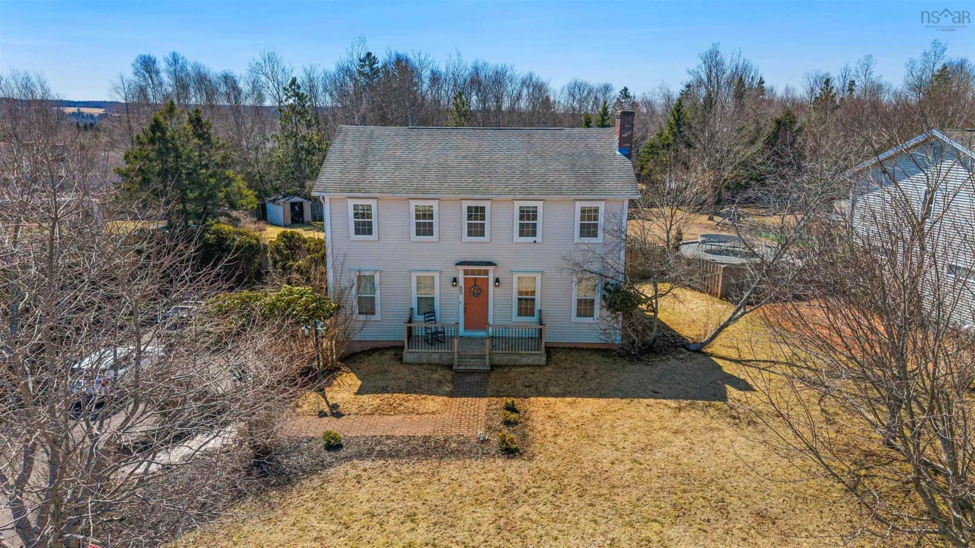 A pic from outside/outdoor area/front of a property/back of a property/a pic from drone, street for 65 Dorset Dr, Bible Hill Nova Scotia B6L 3H9