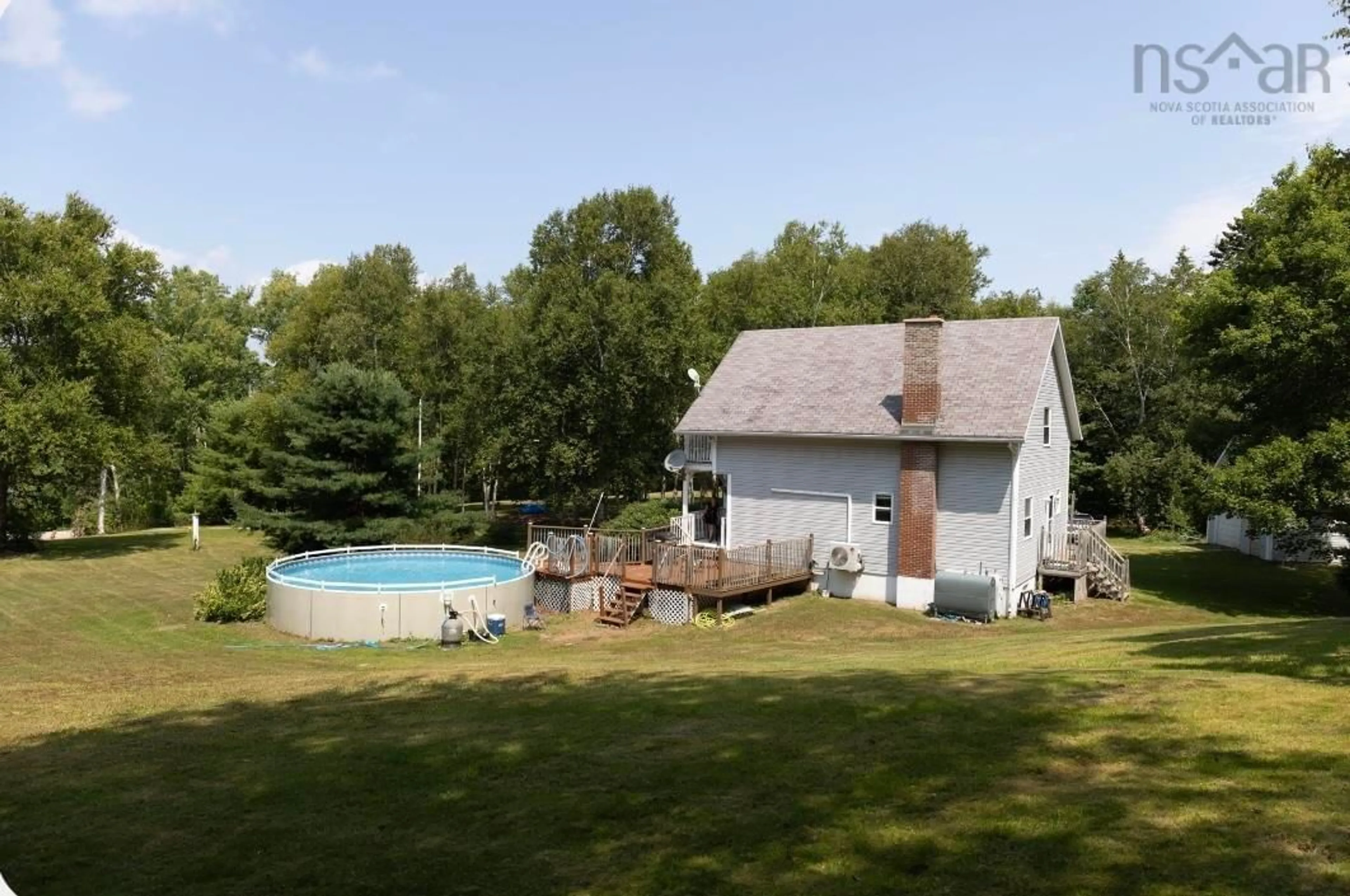 A pic from outside/outdoor area/front of a property/back of a property/a pic from drone, water/lake/river/ocean view for 6935 Grand Narrows Hwy, Shenacadie Nova Scotia B1T 1M5