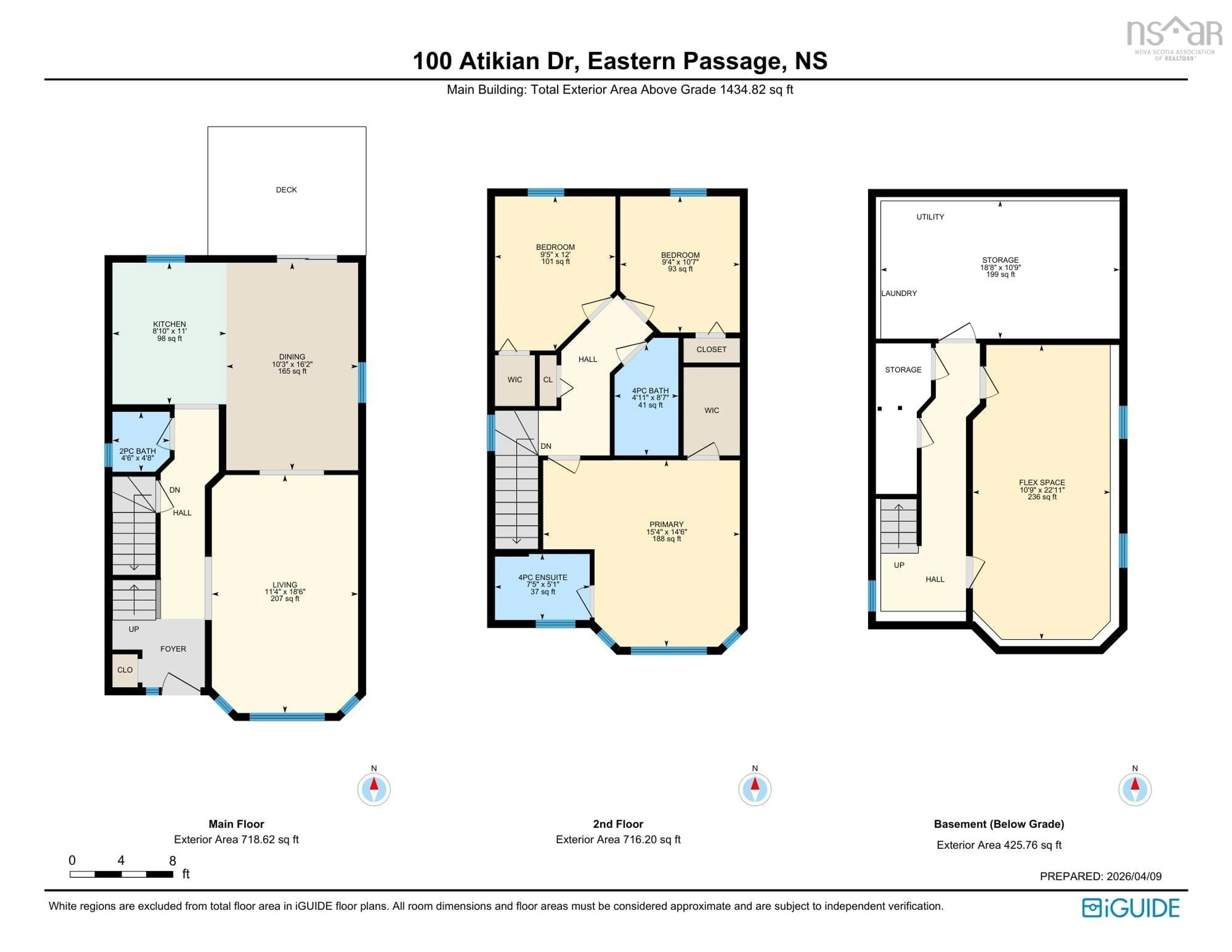 Floor plan for 100 Atikian Dr, Eastern Passage Nova Scotia B3G 0A9