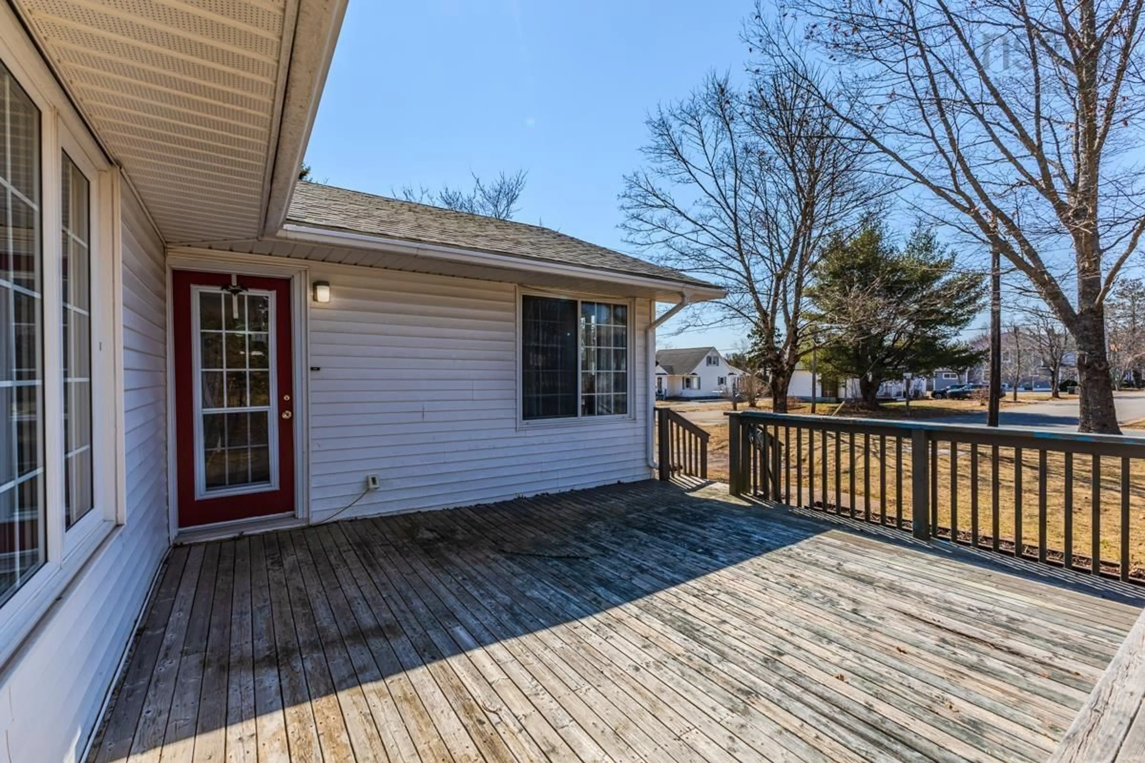 Patio, water/lake/river/ocean view for 56 Regent St, Amherst Nova Scotia B4H 3T1