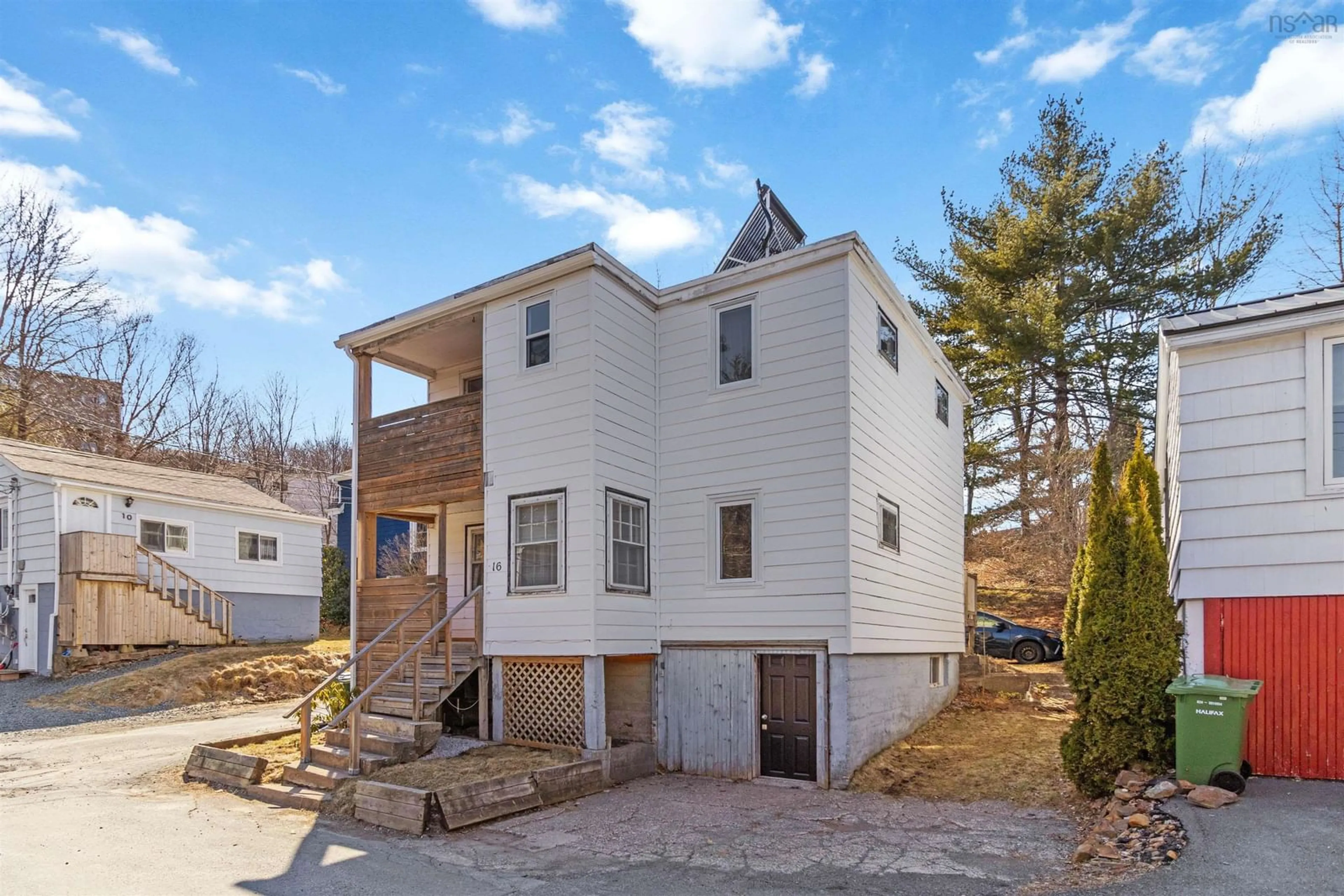 A pic from outside/outdoor area/front of a property/back of a property/a pic from drone, street for 16 Cottage Road, Halifax Nova Scotia B3N 1H3