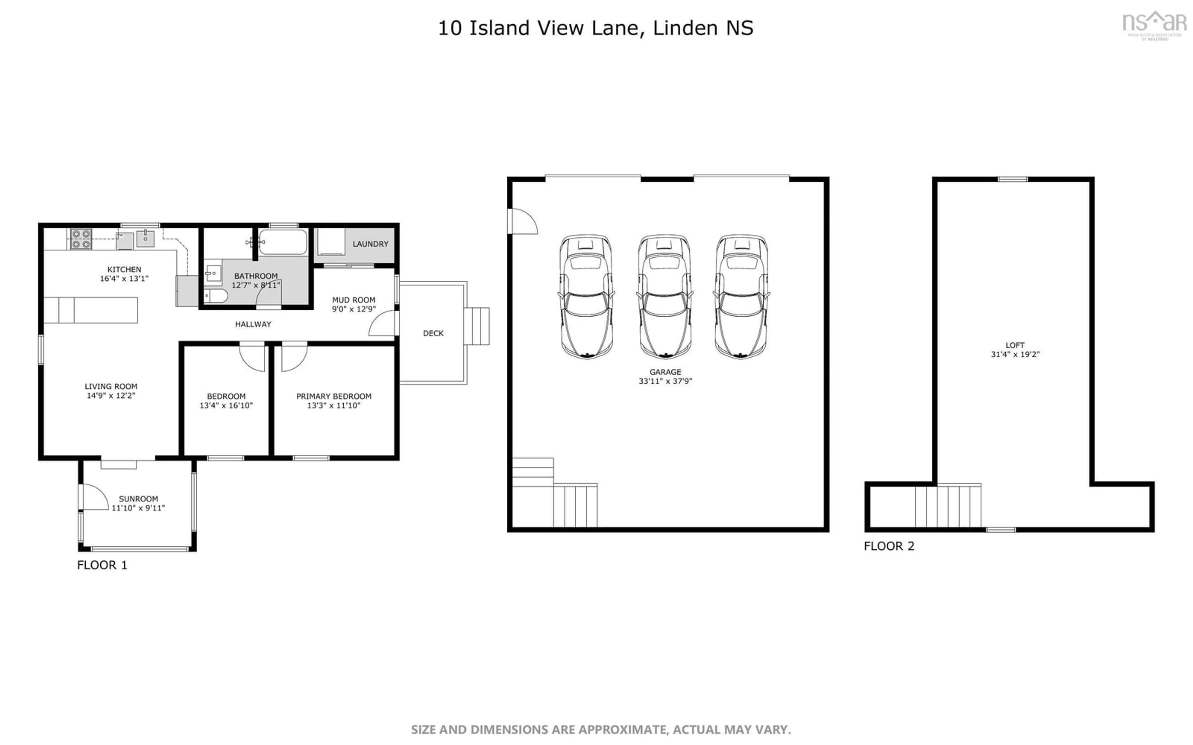 Floor plan for 10 Island View Lane, Linden Nova Scotia B4H 3Y2