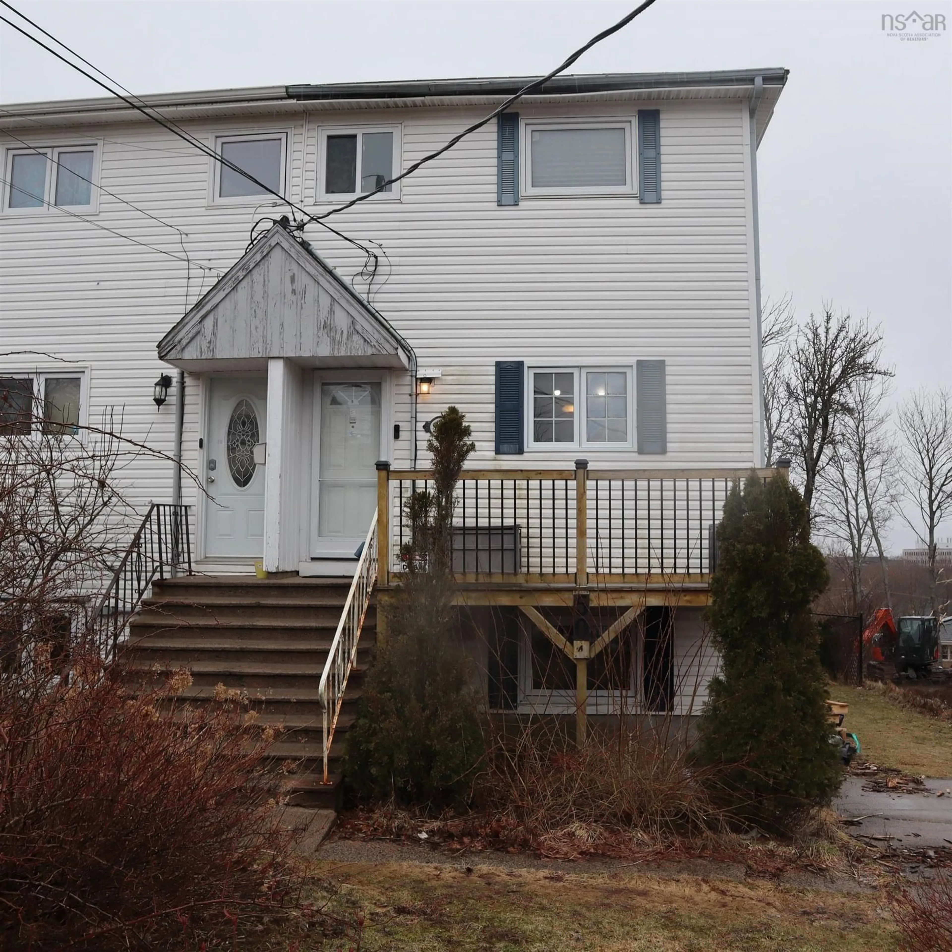 Home with vinyl exterior material, street for 50 A Gaston Rd, Dartmouth Nova Scotia B2Y 3W3