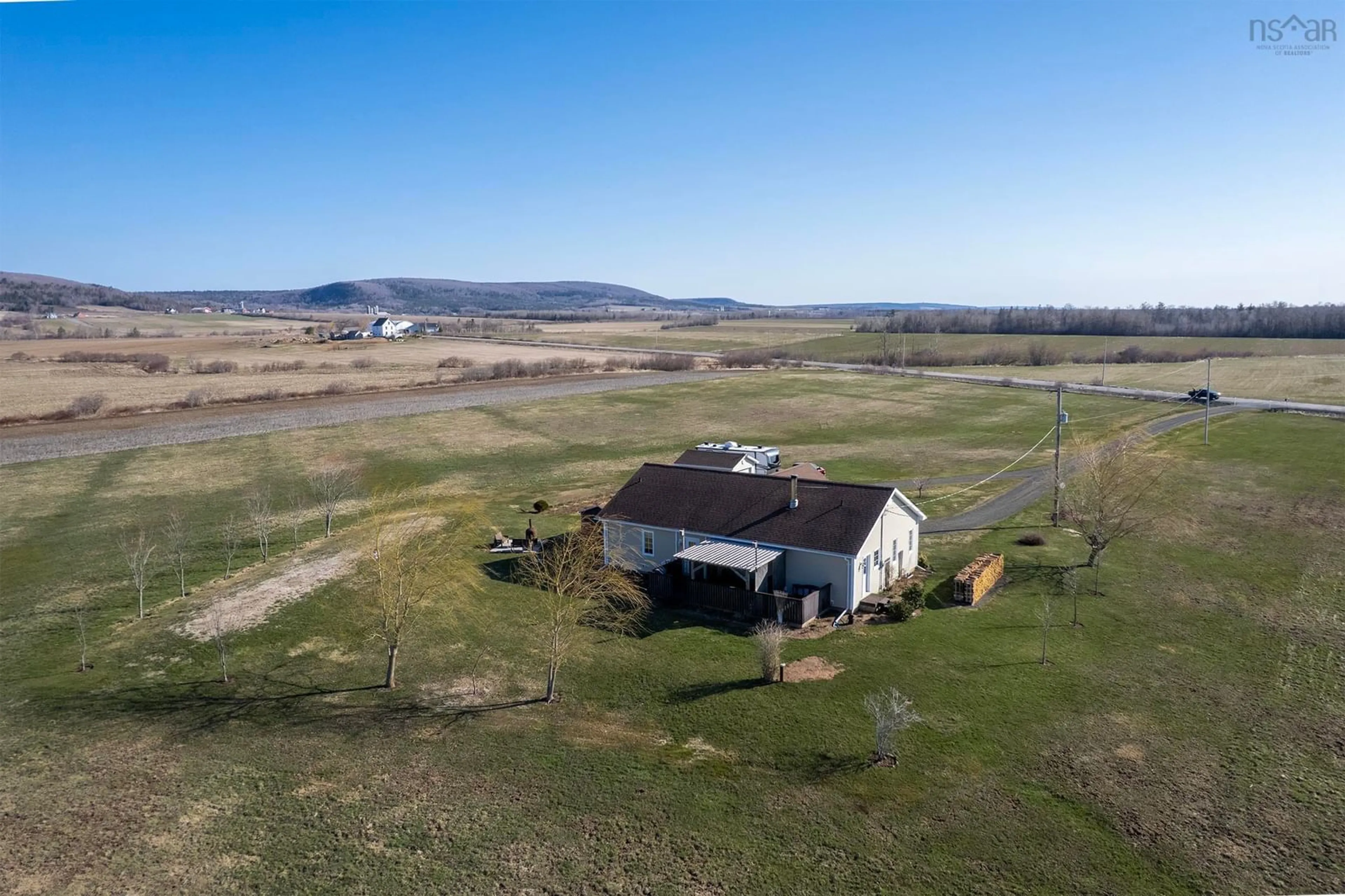 A pic from outside/outdoor area/front of a property/back of a property/a pic from drone, unknown for 509 Fitch Rd, Lawrencetown Nova Scotia B0S 1M0
