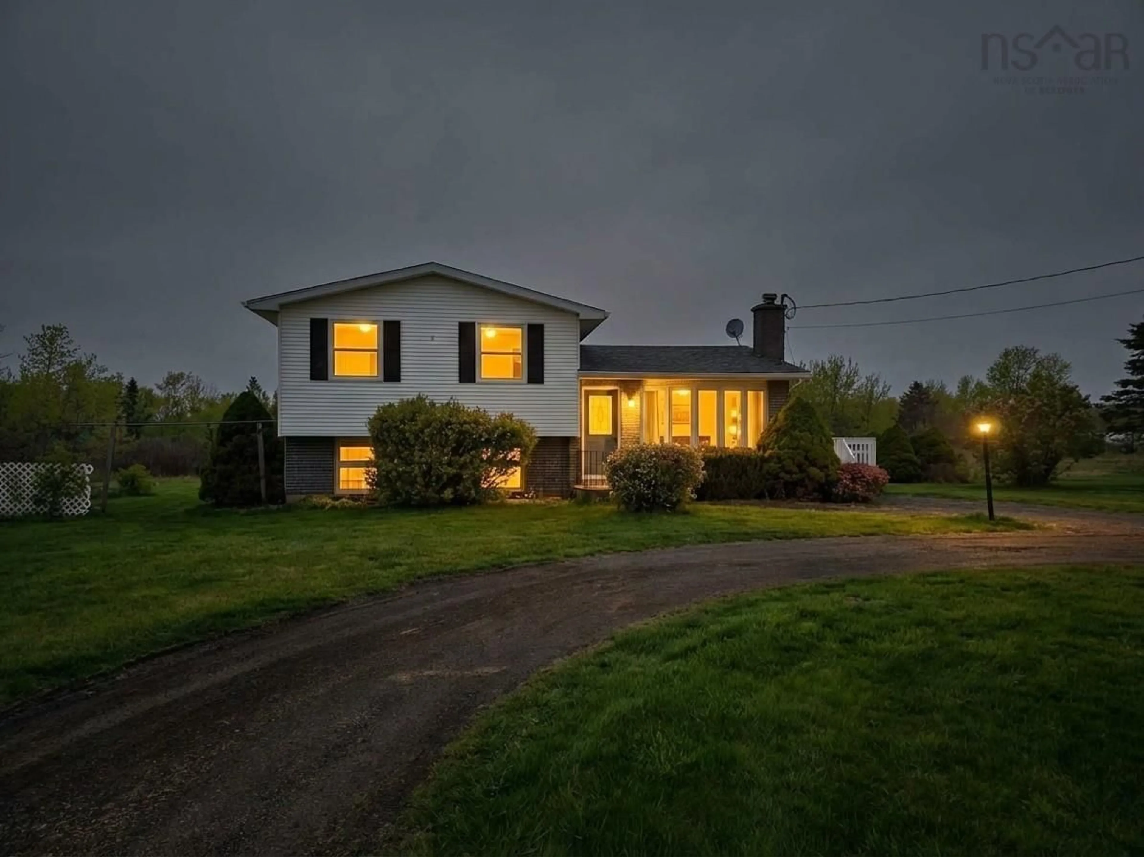 A pic from outside/outdoor area/front of a property/back of a property/a pic from drone, street for 721 Upper River John Rd, Middleton Nova Scotia B0K 1V0