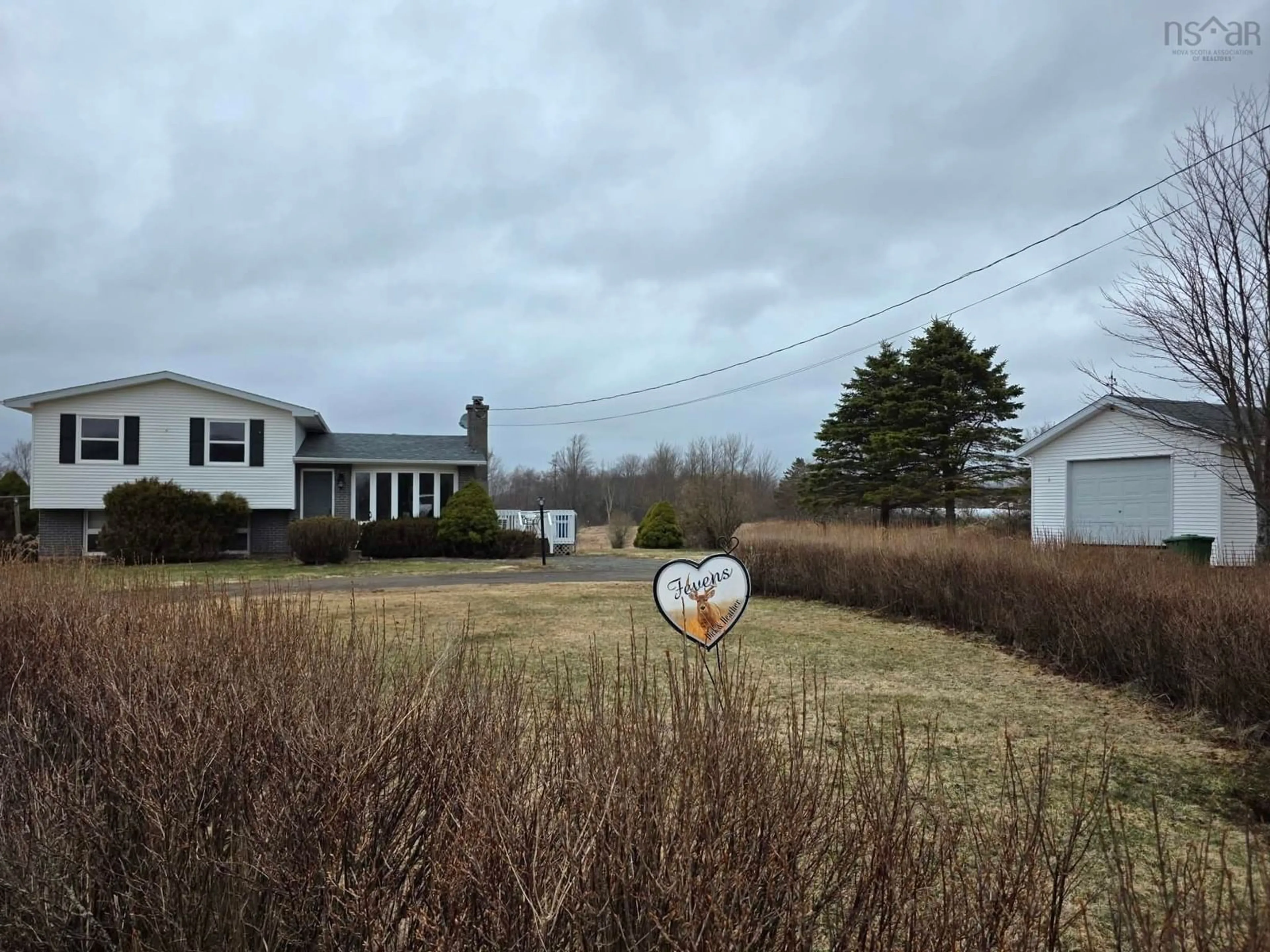 A pic from outside/outdoor area/front of a property/back of a property/a pic from drone, unknown for 721 Upper River John Rd, Middleton Nova Scotia B0K 1V0