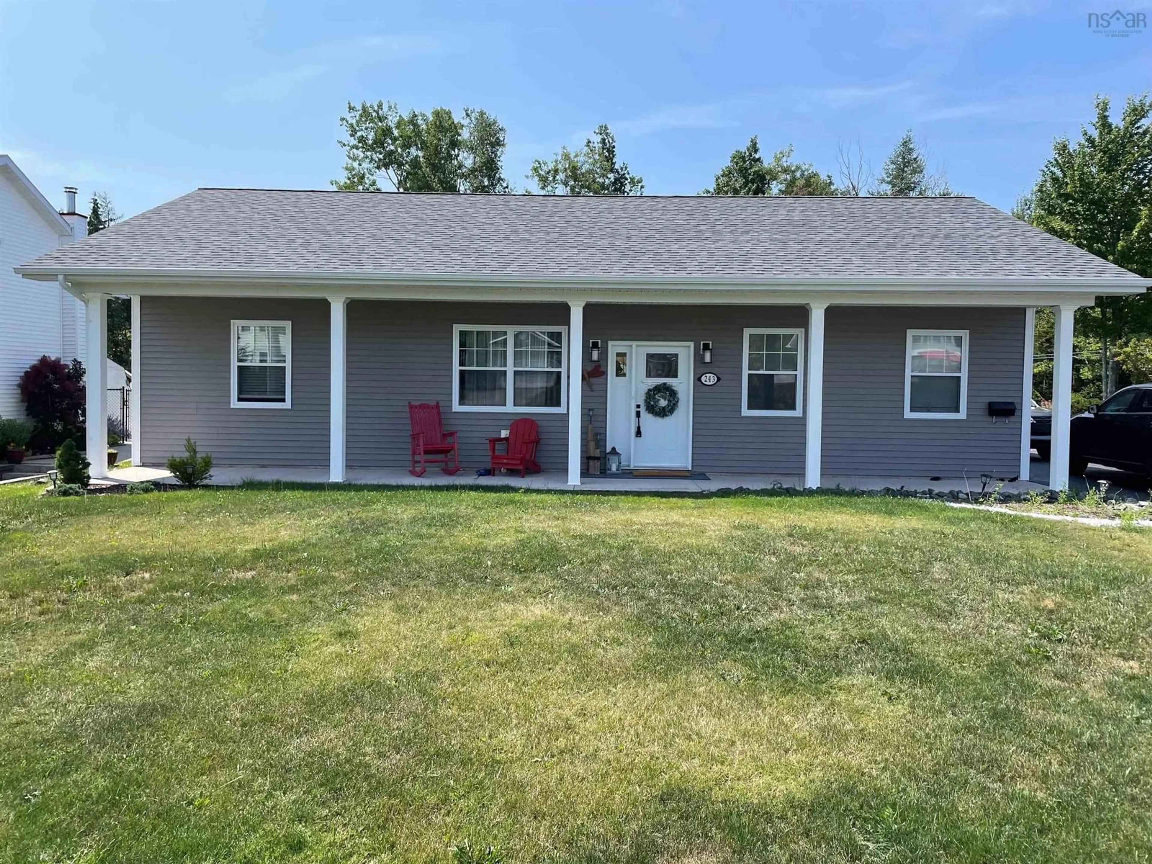 Home with vinyl exterior material, unknown for 243 Braemar Drive, Westmount Nova Scotia B1R 1V9