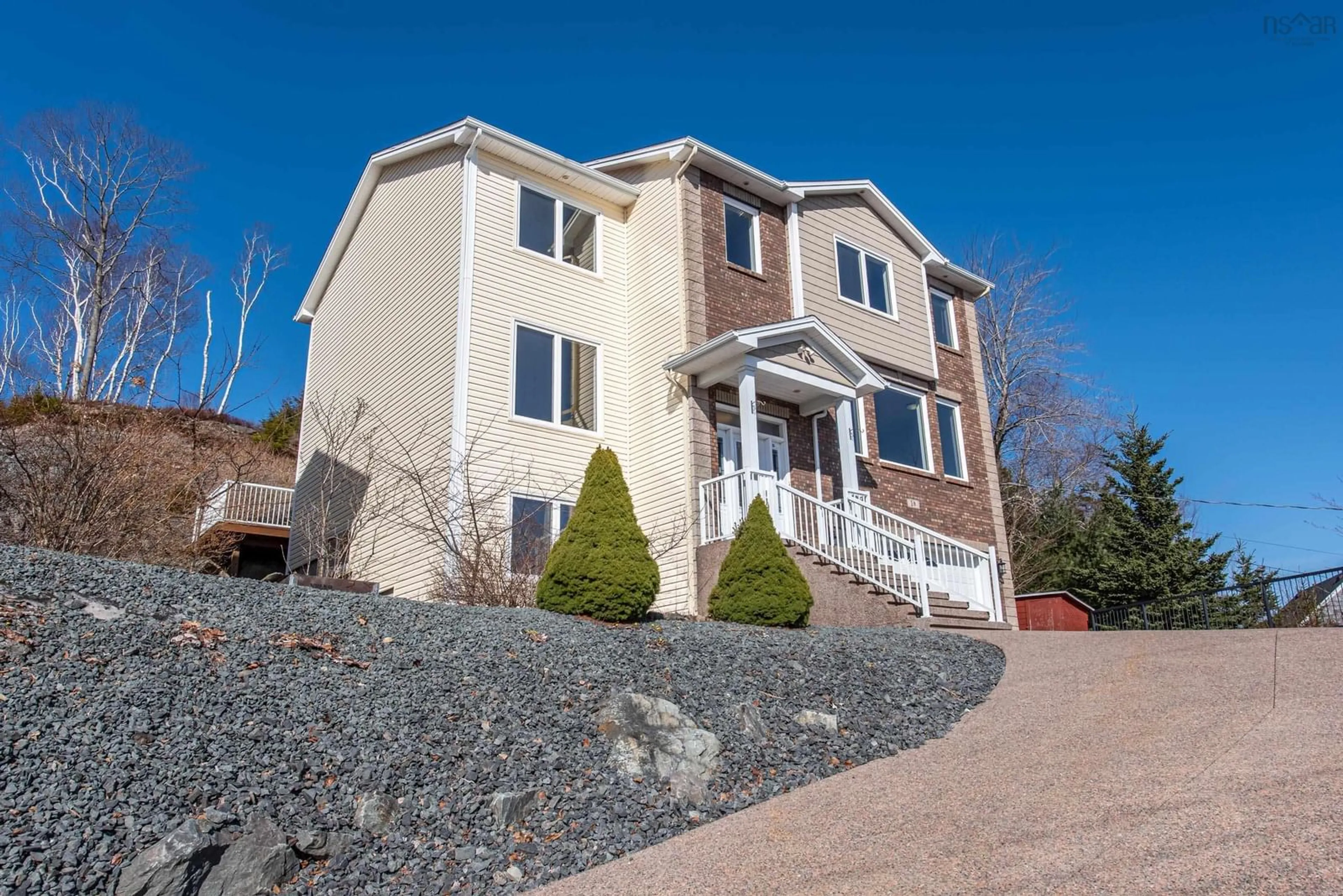 Home with vinyl exterior material, unknown for 1B Millview Ave, Bedford Nova Scotia B4A 1G6