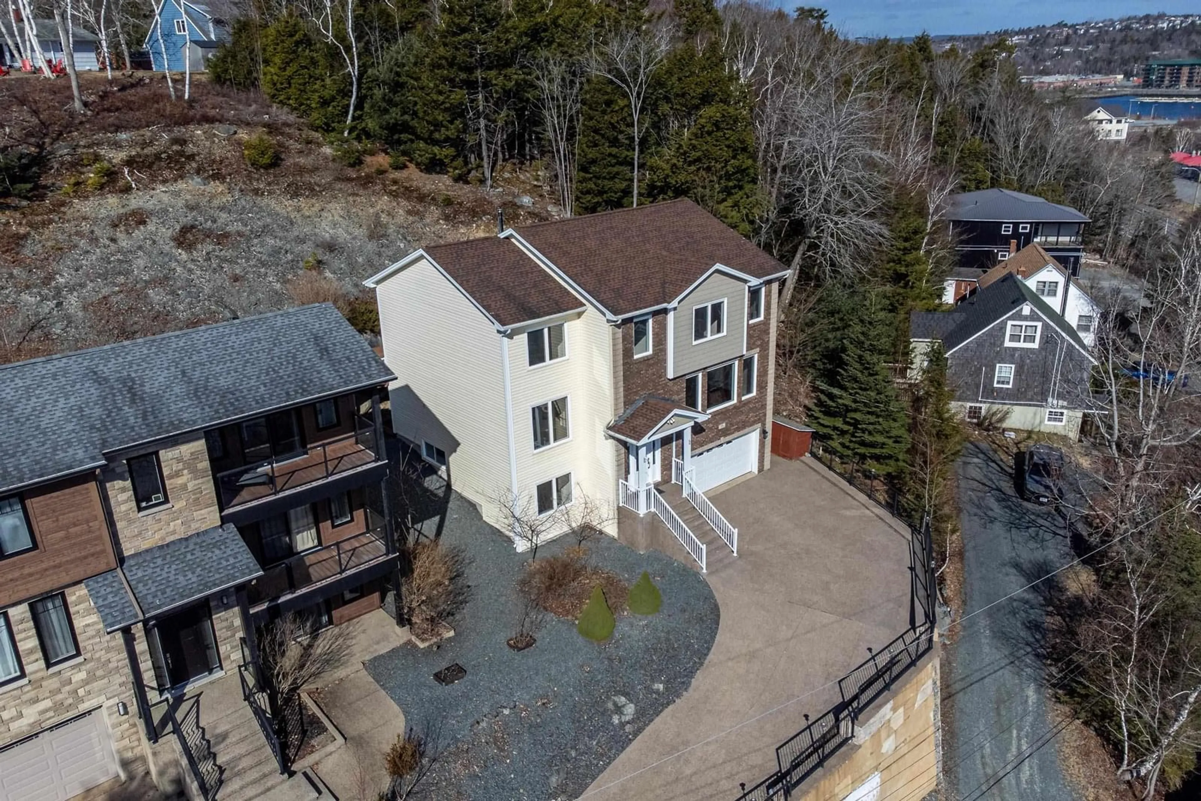 A pic from outside/outdoor area/front of a property/back of a property/a pic from drone, unknown for 1B Millview Ave, Bedford Nova Scotia B4A 1G6