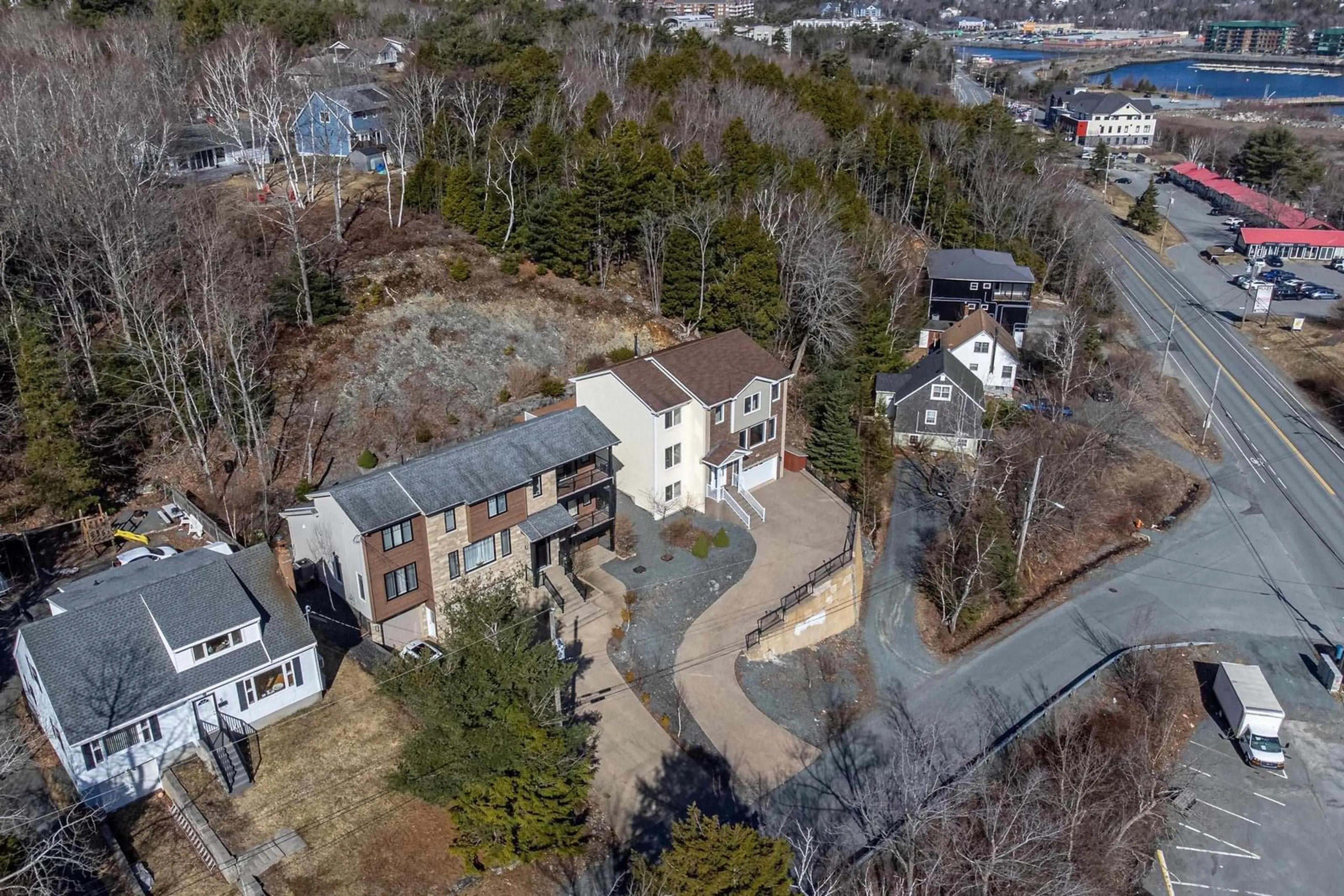 A pic from outside/outdoor area/front of a property/back of a property/a pic from drone, unknown for 1B Millview Ave, Bedford Nova Scotia B4A 1G6