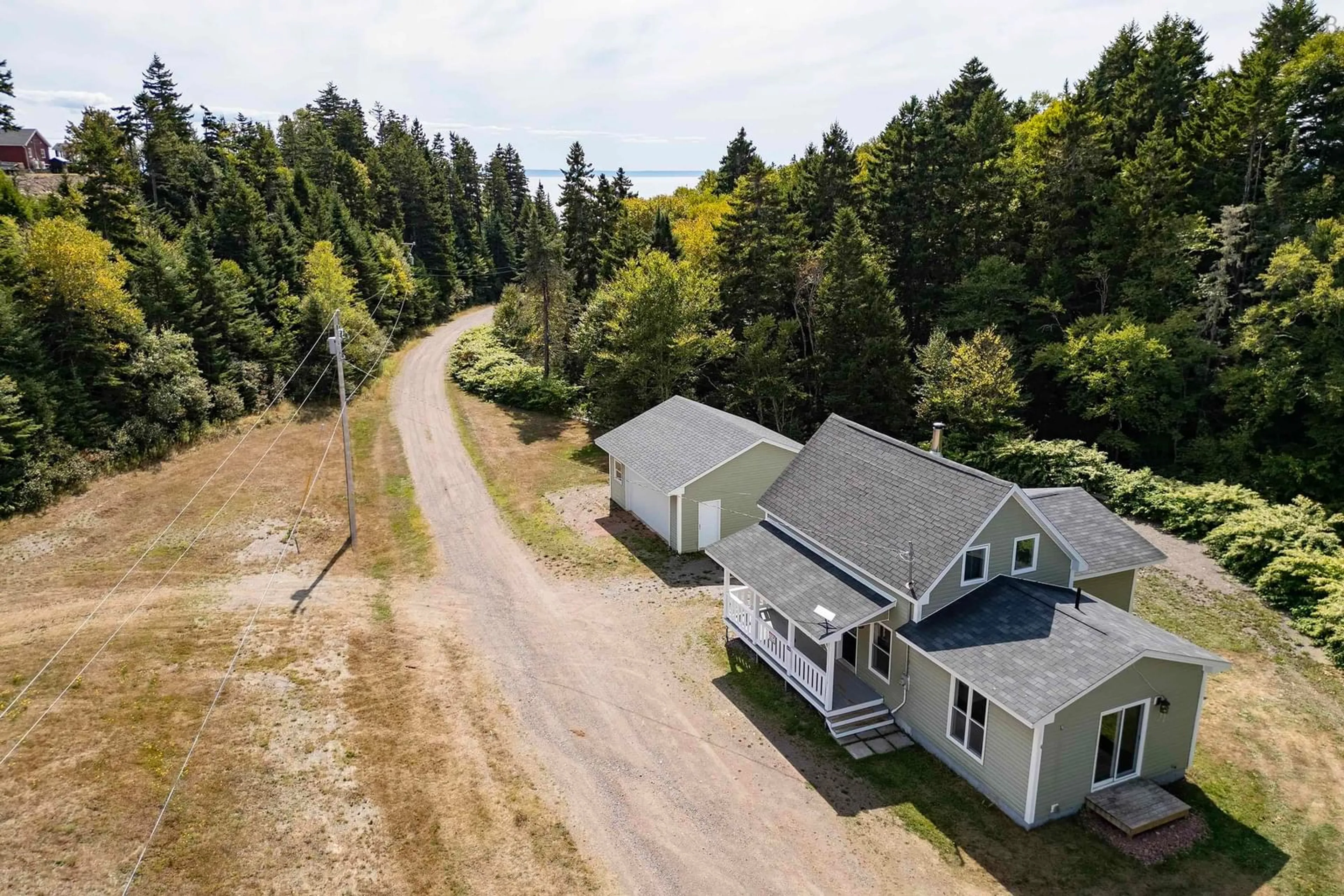 A pic from outside/outdoor area/front of a property/back of a property/a pic from drone, street for 69 Wards Brook Rd, Wards Brook Nova Scotia B0M 1S0