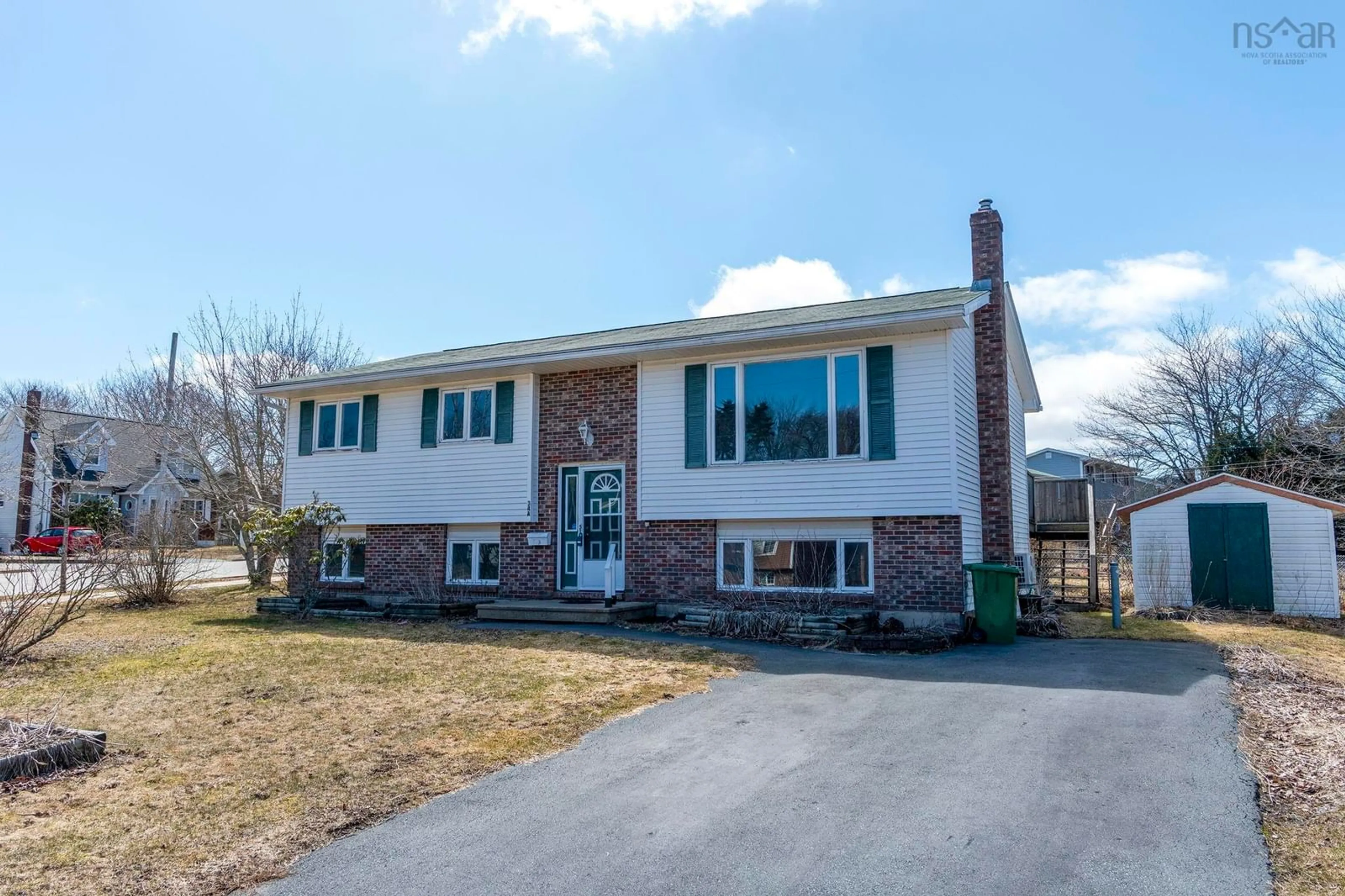 Home with vinyl exterior material, street for 34A Stuart Harris Dr, Dartmouth Nova Scotia B2W 3L8