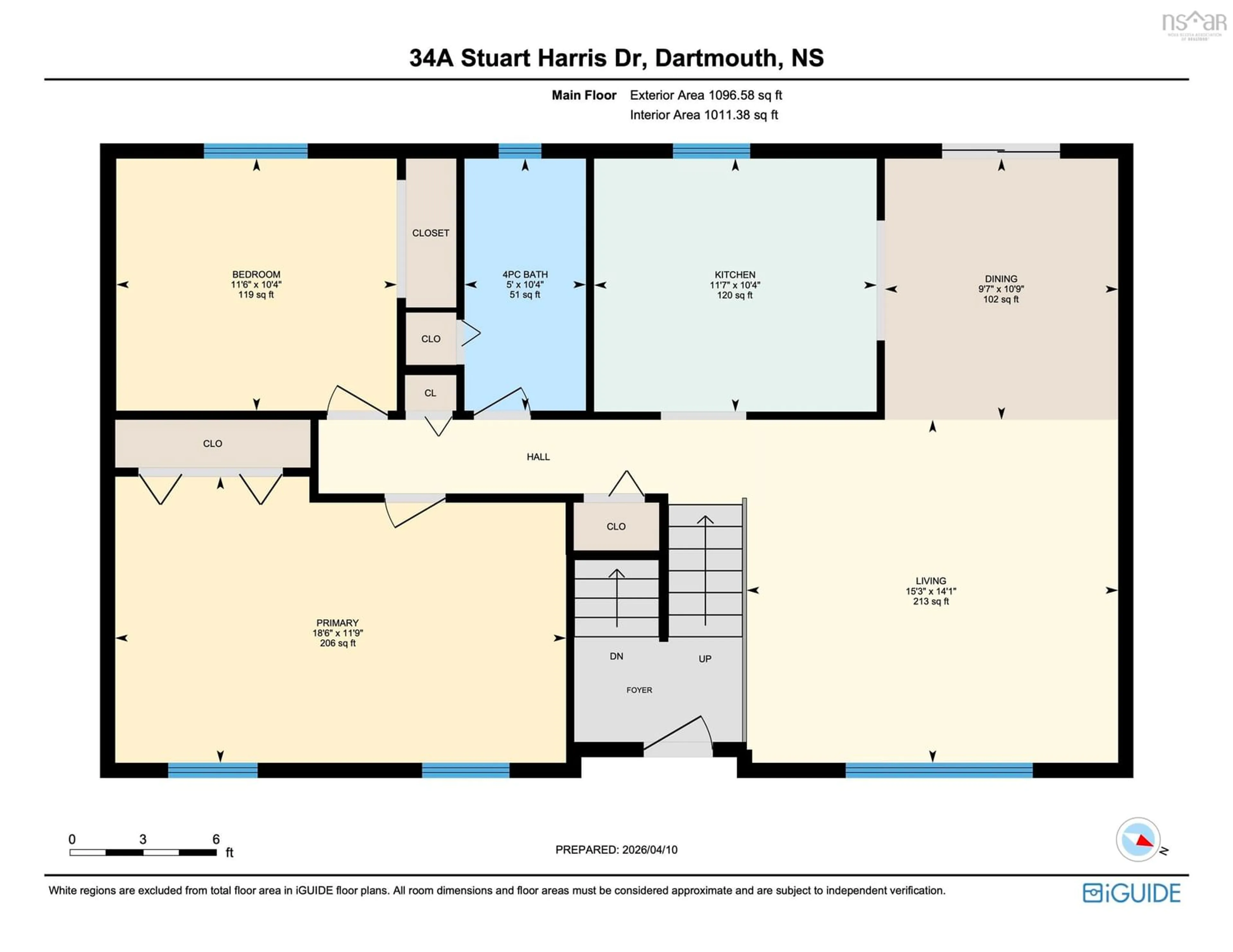 Floor plan for 34A Stuart Harris Dr, Dartmouth Nova Scotia B2W 3L8