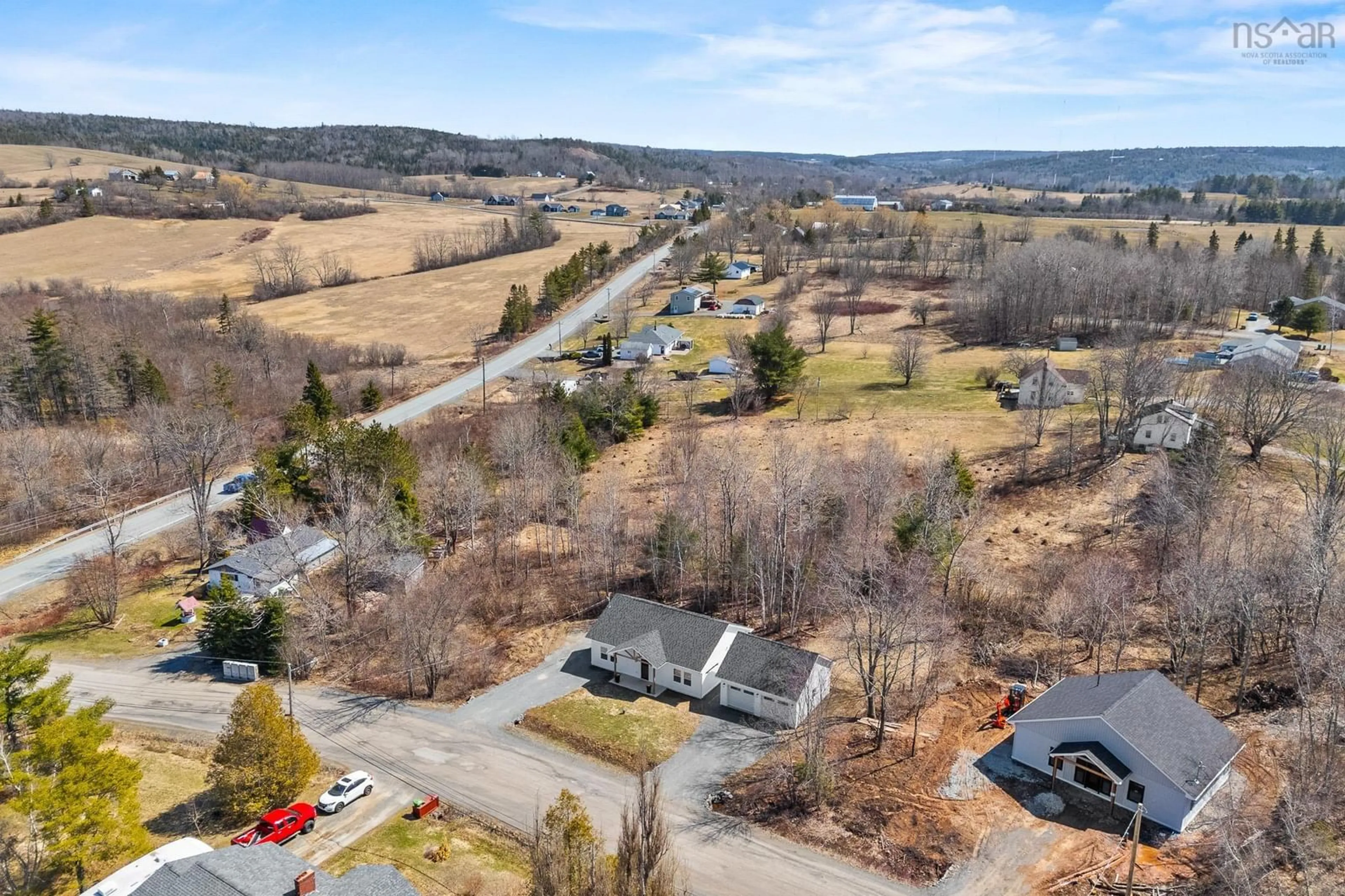 A pic from outside/outdoor area/front of a property/back of a property/a pic from drone, water/lake/river/ocean view for 15 Chalet Cres, Brooklyn Nova Scotia B0N 1L0