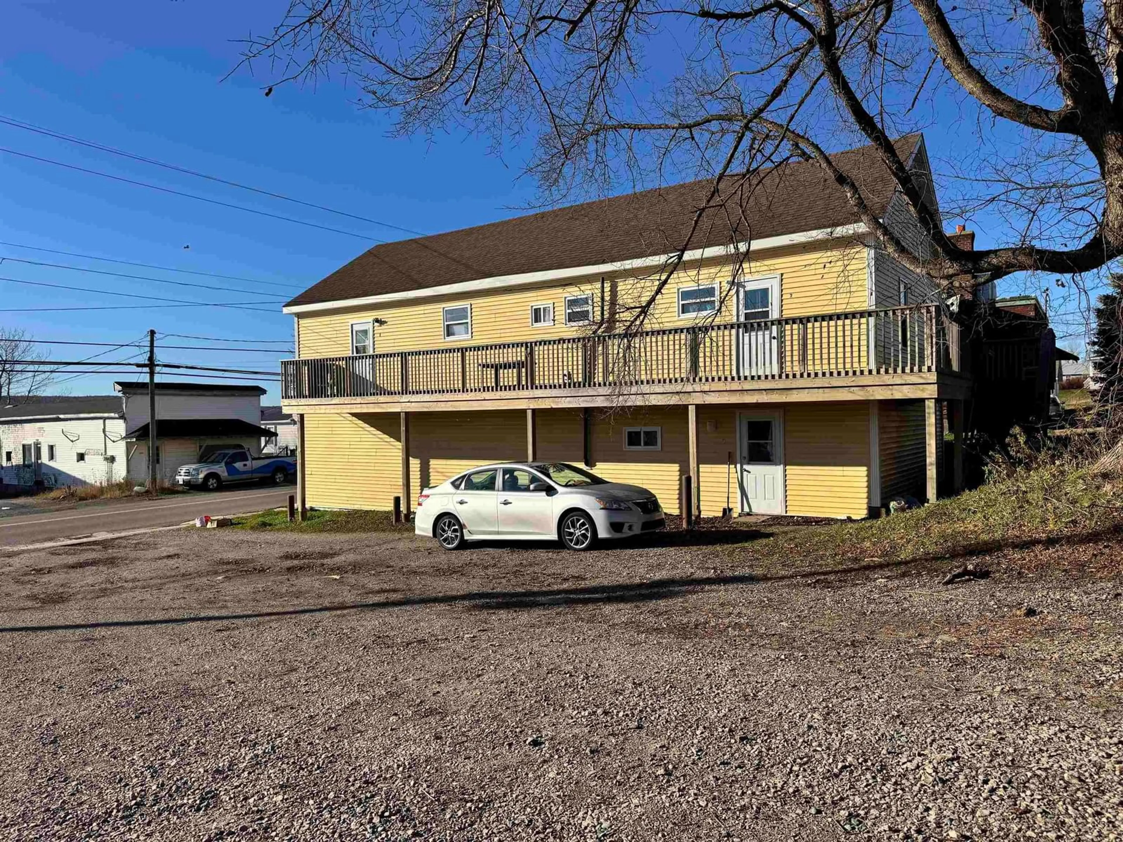 A pic from outside/outdoor area/front of a property/back of a property/a pic from drone, building for Granville St., Port Hawkesbury, Ns, B9a #404, Port Hawkesbury Nova Scotia B9A 2M7